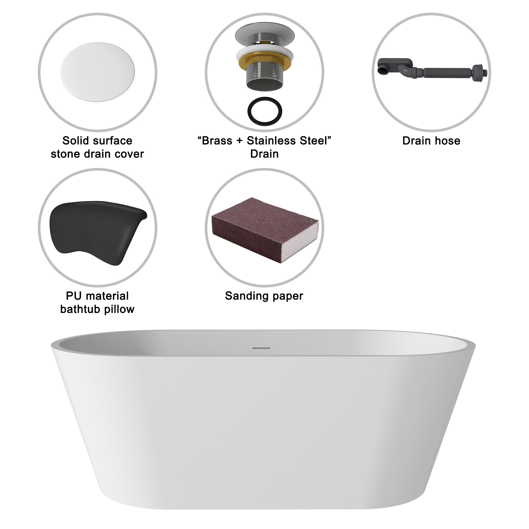 Vanityfus VF-28-1500MW bathtubs - View #4