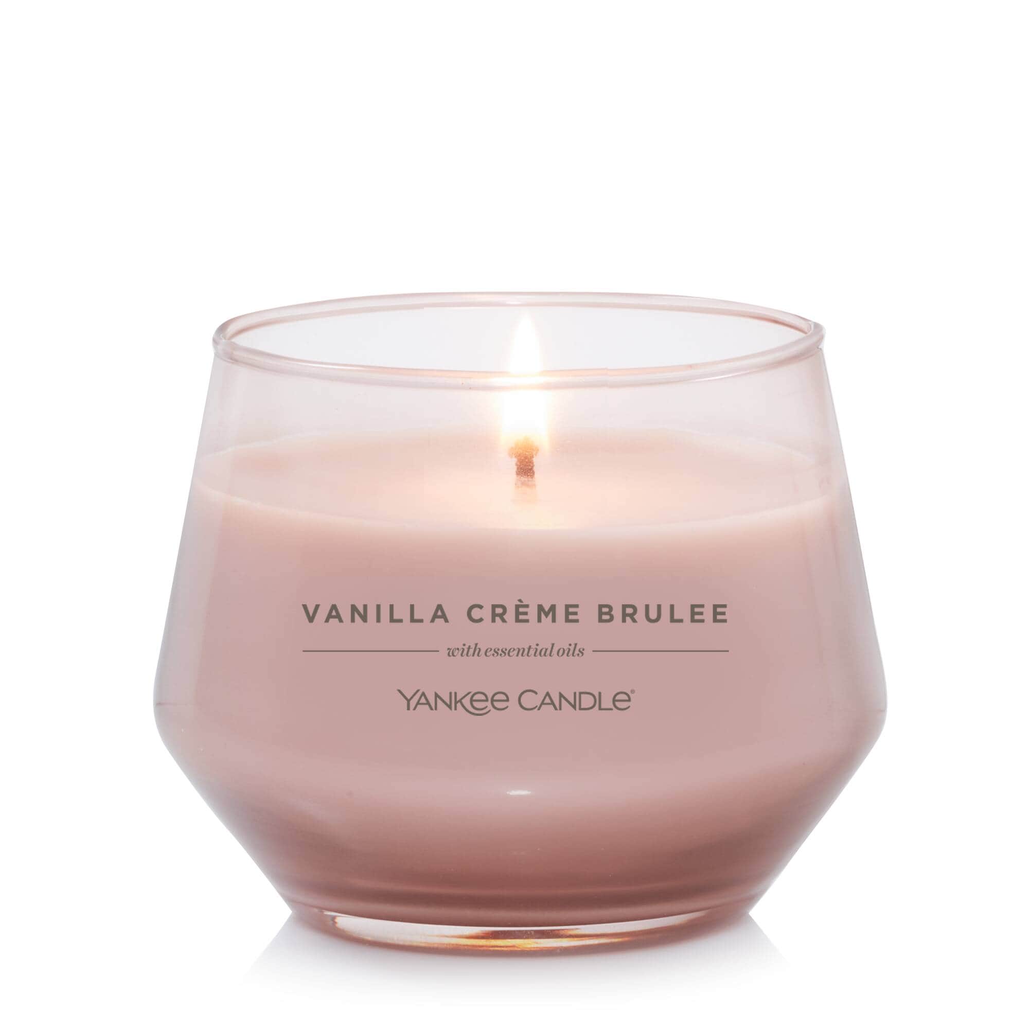 The Yankee Candle Company 1-Wick Vanilla Crème Brulee Brown/Tan