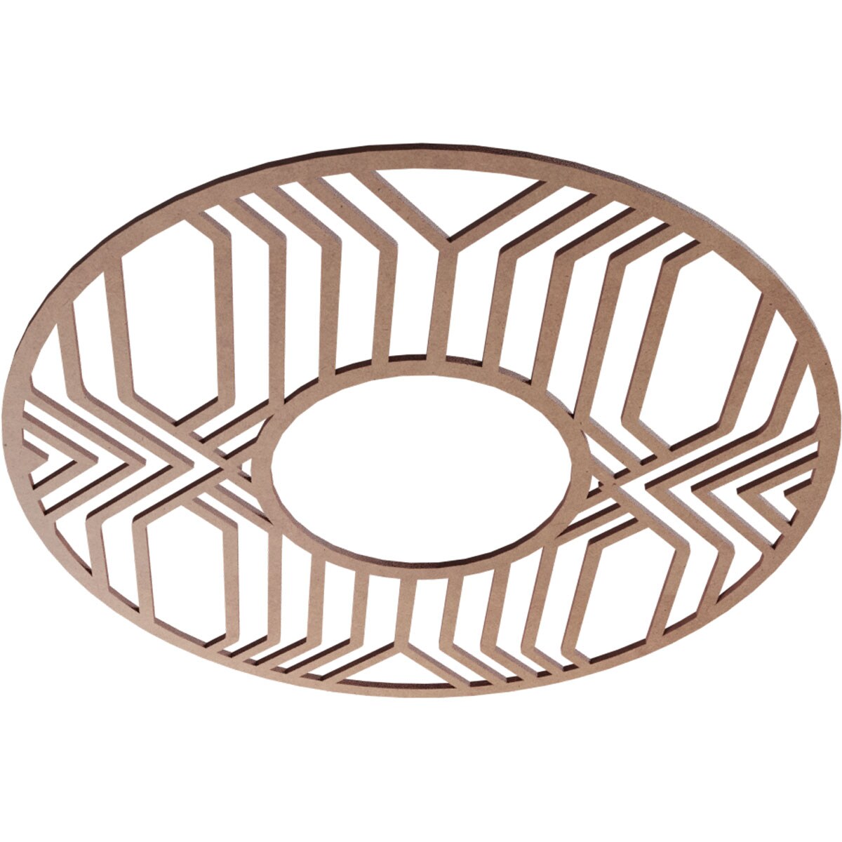 Ekena Millwork CMWP26X26X0375EPMF Ceiling-Medallions - View #2