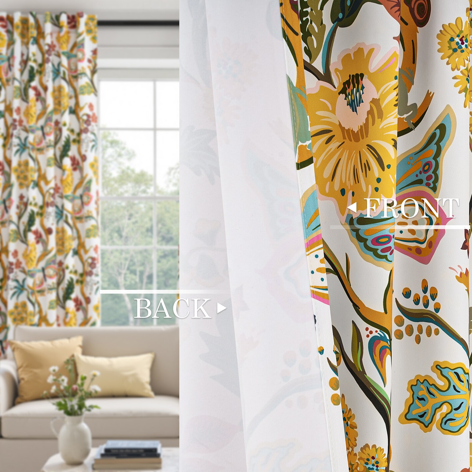 Topfinel 230RB YELLOW 52X90 curtains - View #6