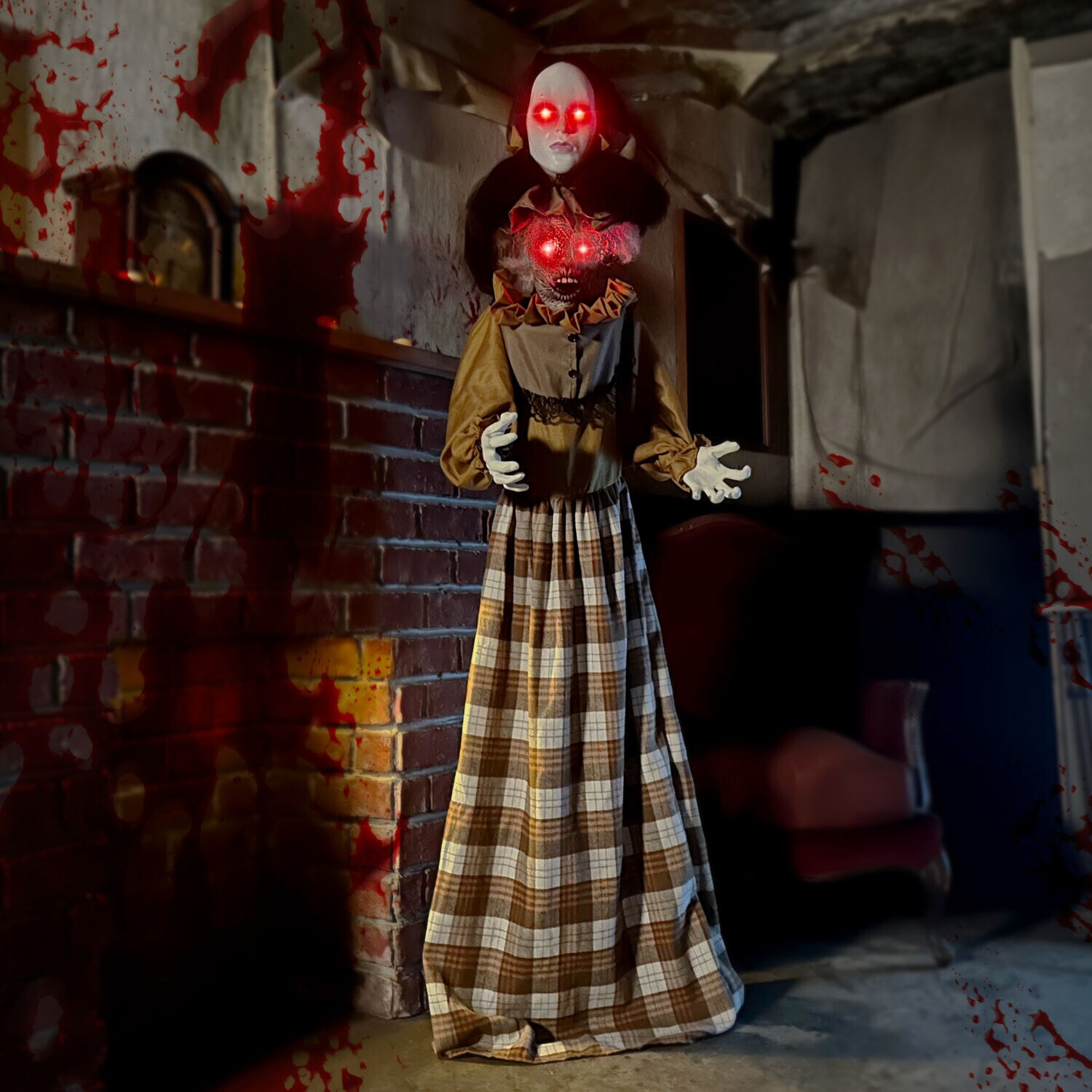 Haunted Hill Farm HHLADY-13FLSA Halloween-Animatronics - View #8