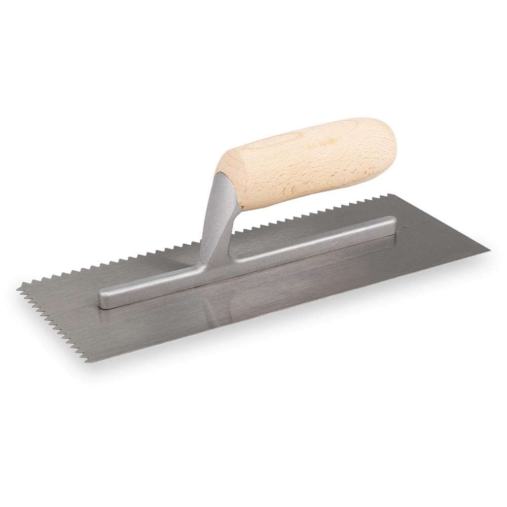 NT981-L 3/16-in x 1/4-in Steel V-notch Ceramic Floor Trowel