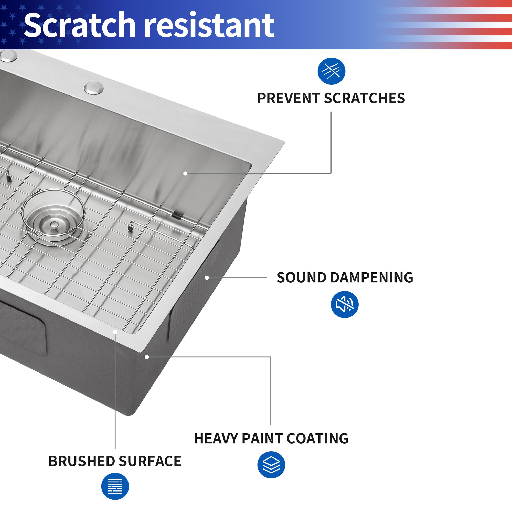 Rainlex RX-SS16-2822 Kitchen-Sinks - View #5