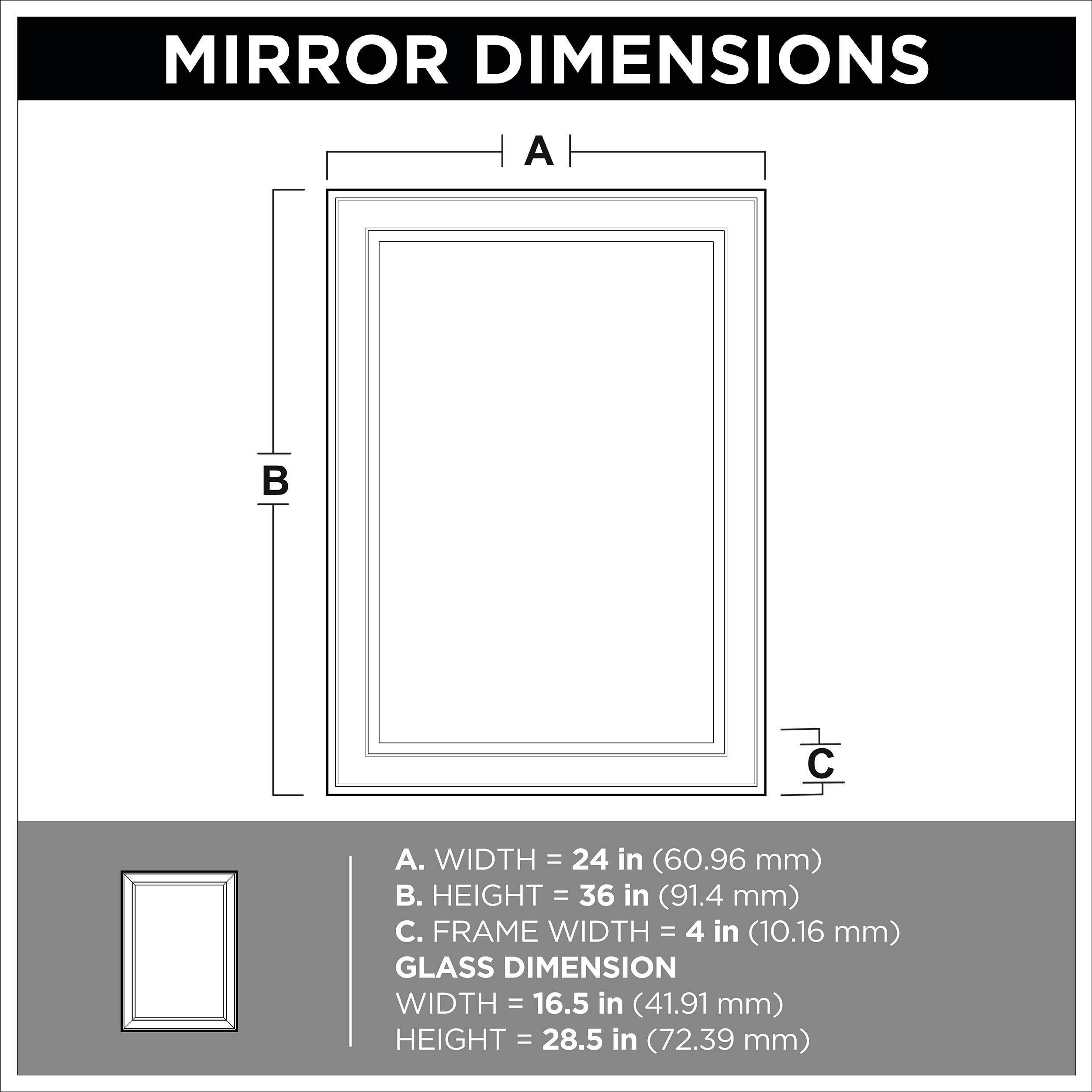 Delta RRF24-PGW-R Decor-Mirrors - View #7