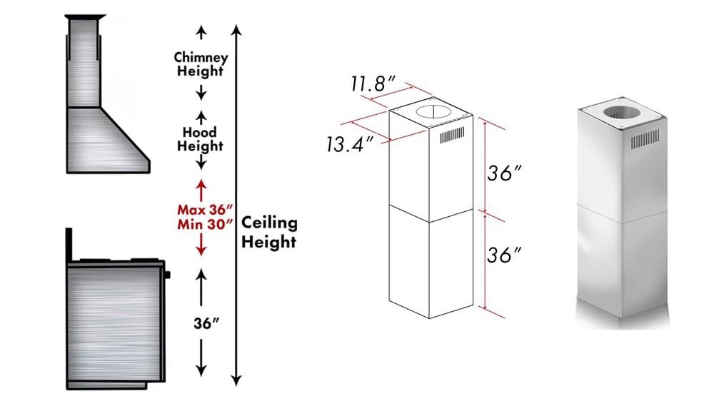 ZLINE KITCHEN & BATH 2PCEXT-597-304 m000110 - View #2