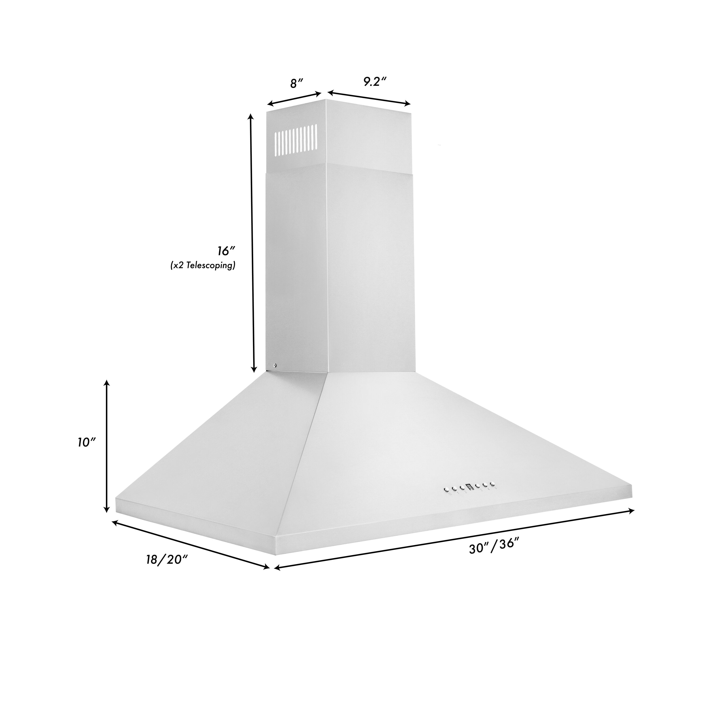 ZLINE KITCHEN & BATH KL2-30 Wall-Mounted-Range-Hoods - View #8