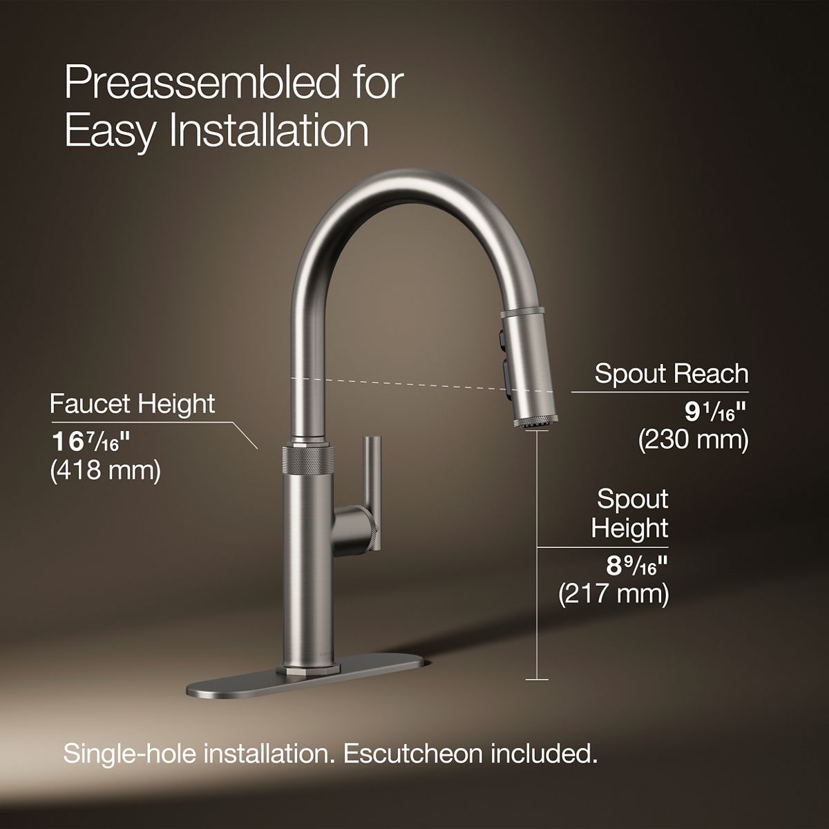 KOHLER R31627-VS Kitchen-Faucets - View #3