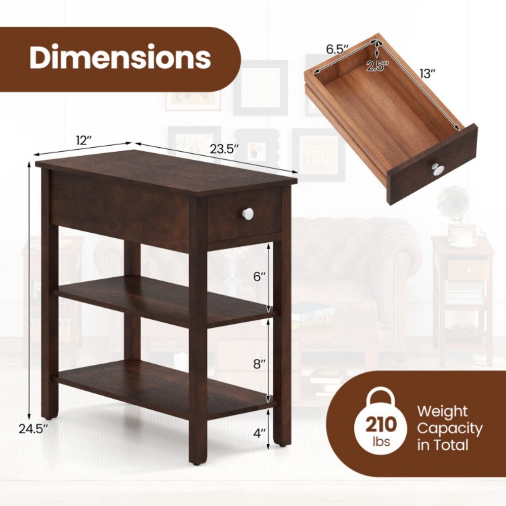 Fenbeli LJMLSFENHY707 End-Tables - View #3