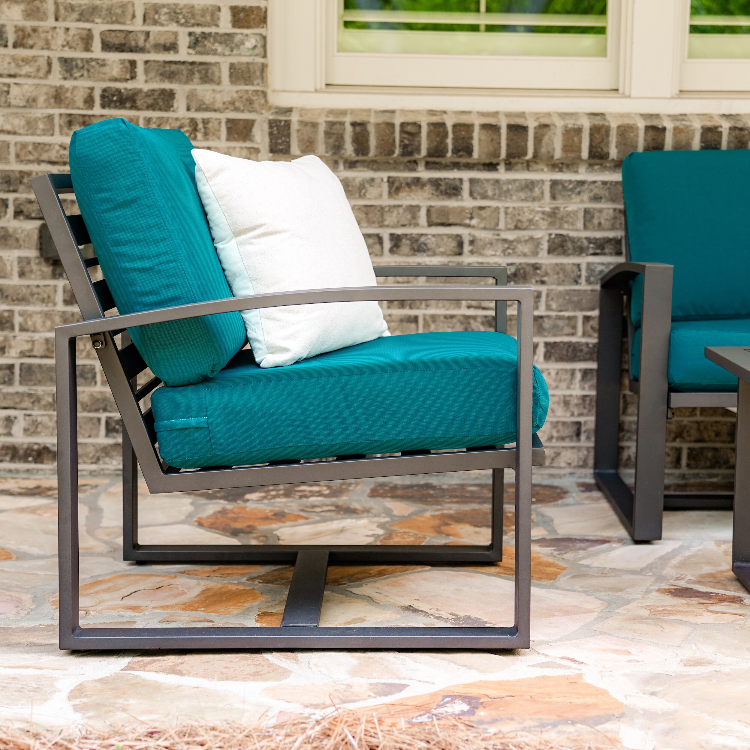 Leisure Made 967003-PEA Patio-Conversation-Sets - View #2