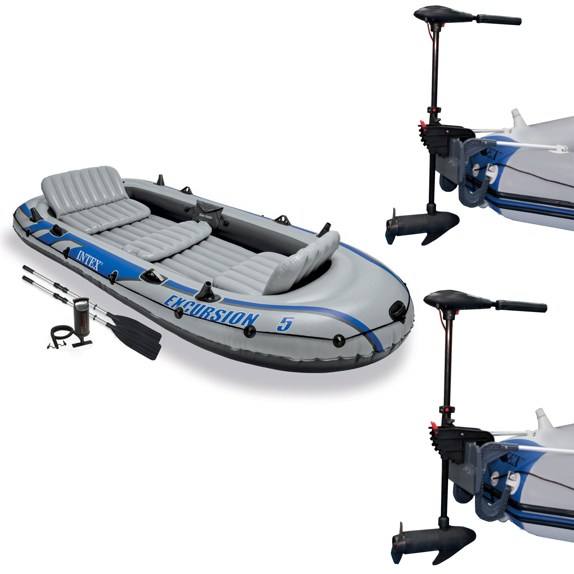 New Jilong Rubber Dingy Inflatable Paddle Boat Cruiser Raft Lake Sea Pool Water 