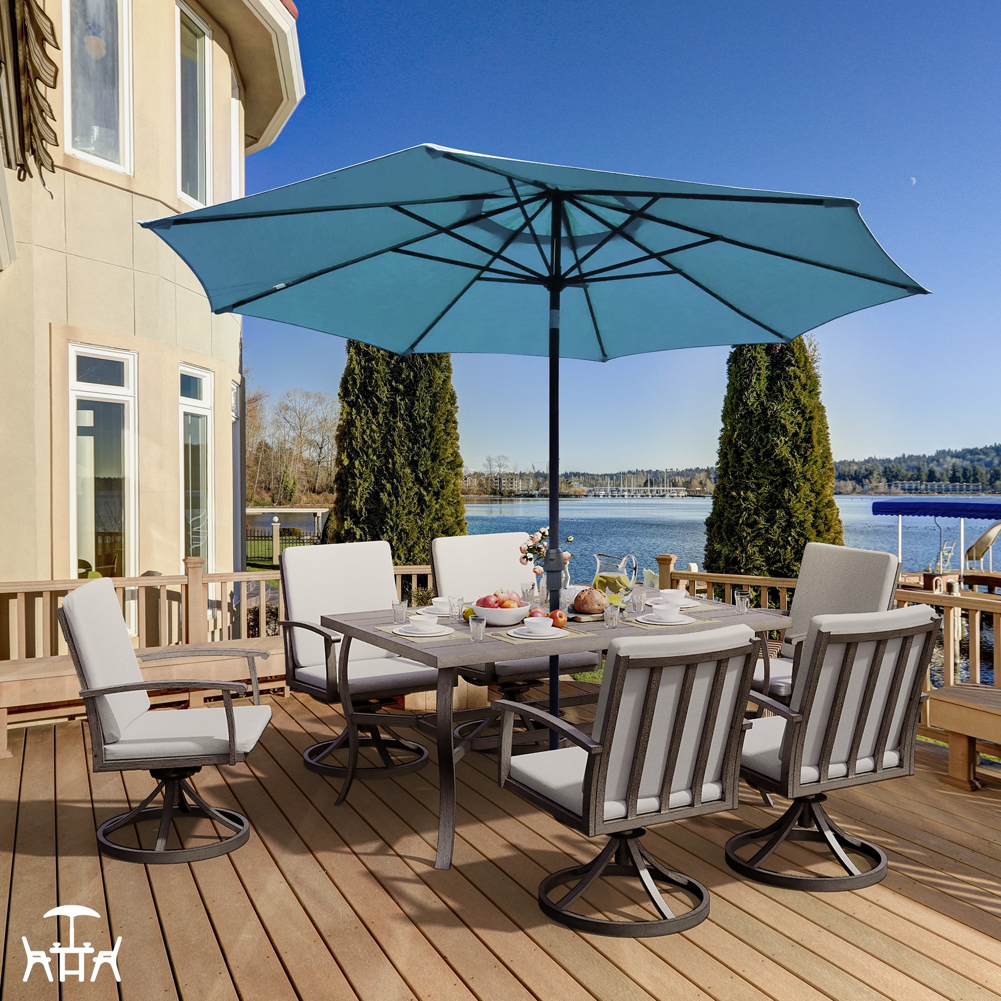  EL-CZ7-GM-A2-WL3 Patio-Dining-Sets - View #7