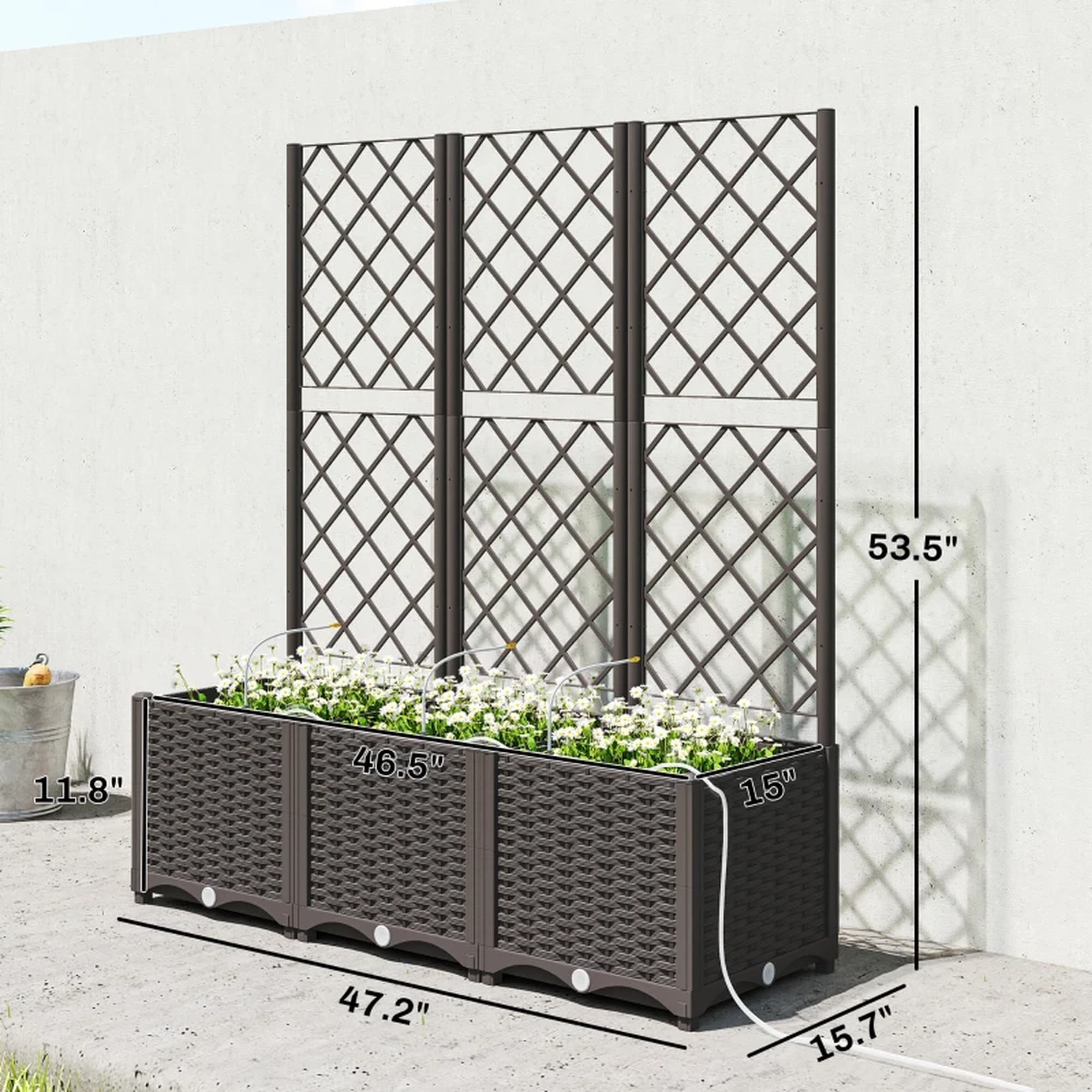 HyperDrop Cart W-T3971P467009 Raised-Garden-Beds - View #4