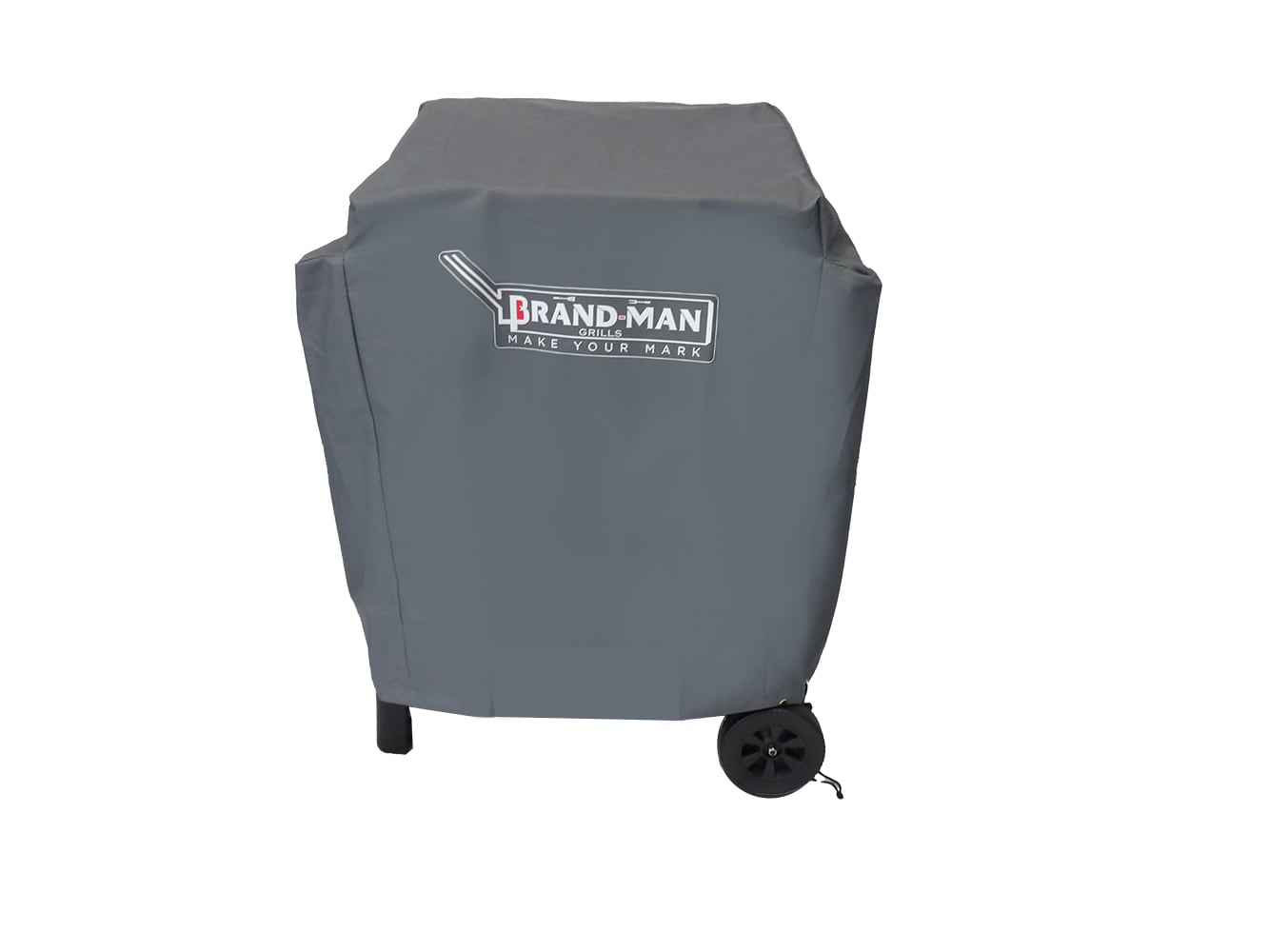 Brand-Man Grills BRONCO2-COV Bronco2 32.5-in W x 41-in H Gray Gas grill Cover