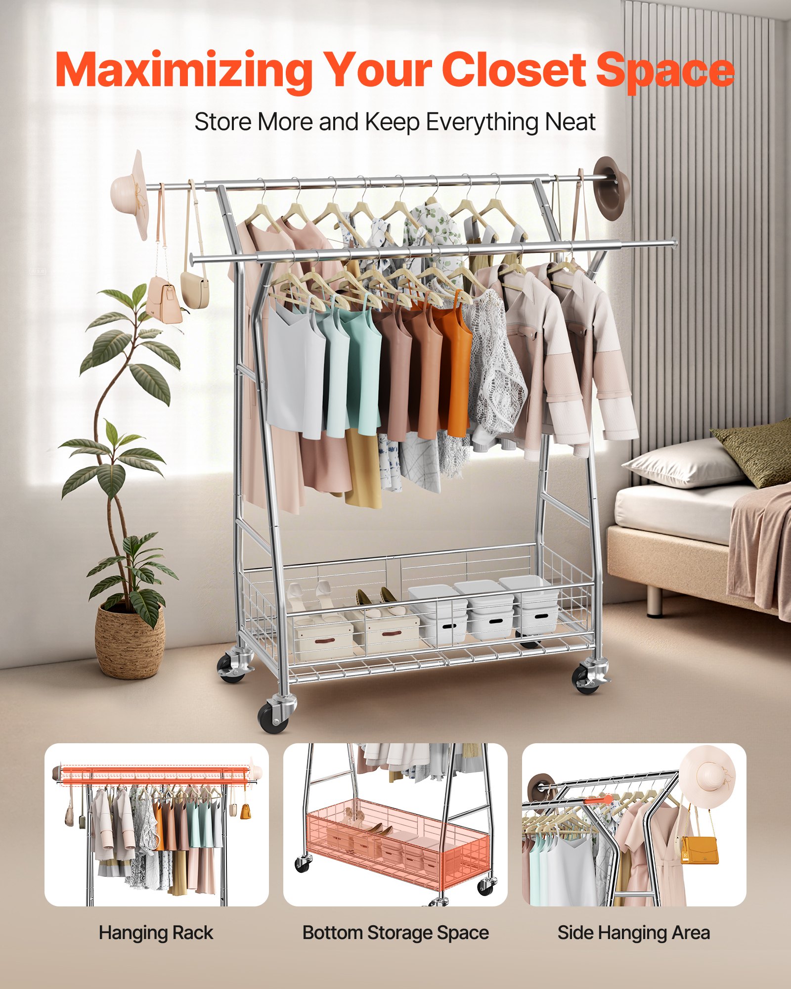 Mecale YAS-KC72ZZ Garment-Racks - View #4