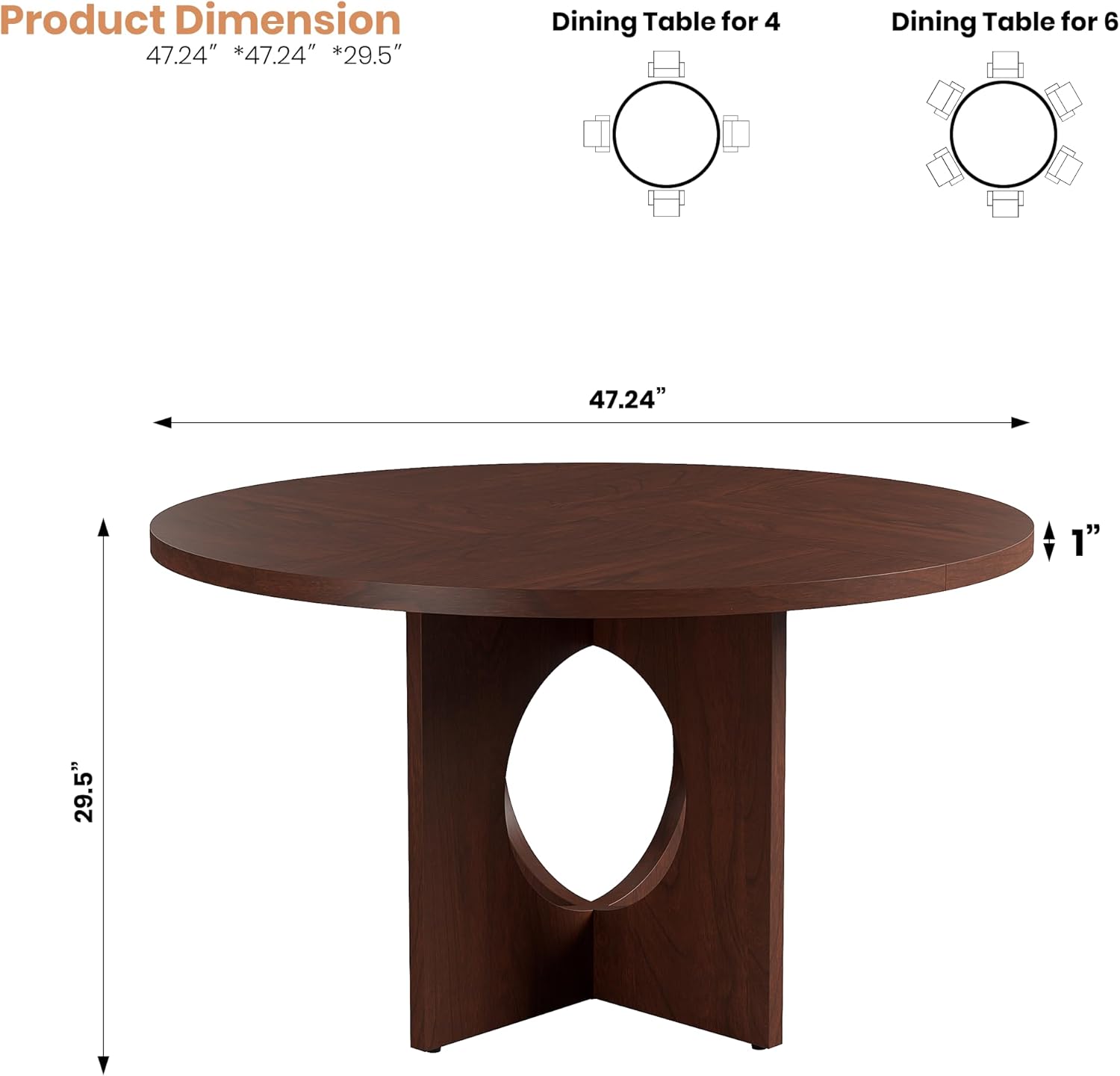 Garvee JMH0131-PHK-36JWAURW Dining-Sets - View #2
