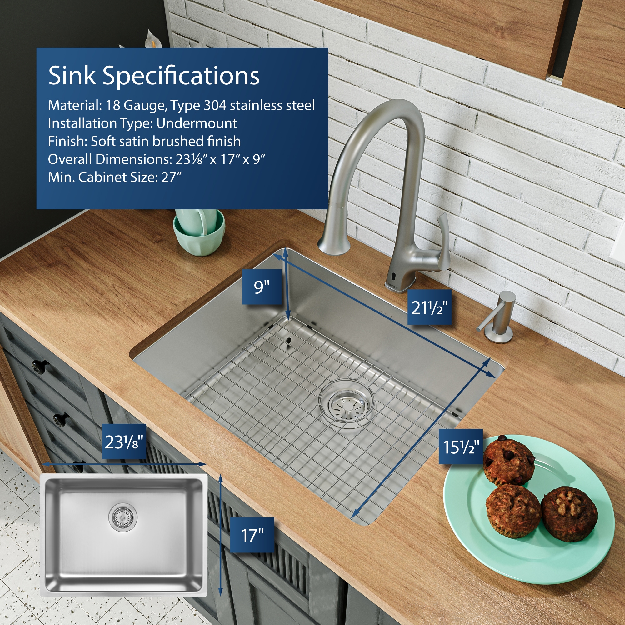 Karran NC-420-PK1 Kitchen-Sinks - View #7