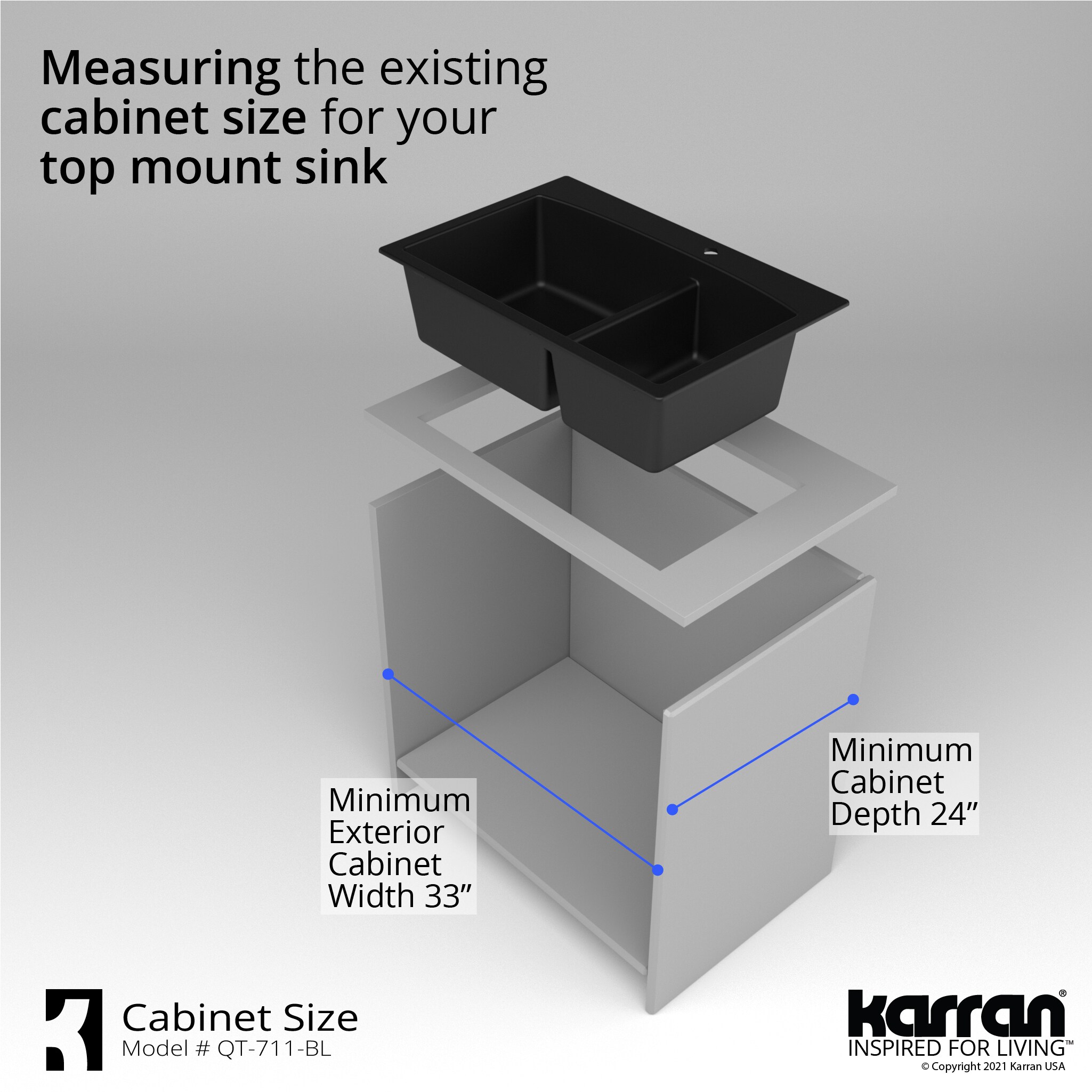 Karran QT-711-BL Kitchen-Sinks - View #10