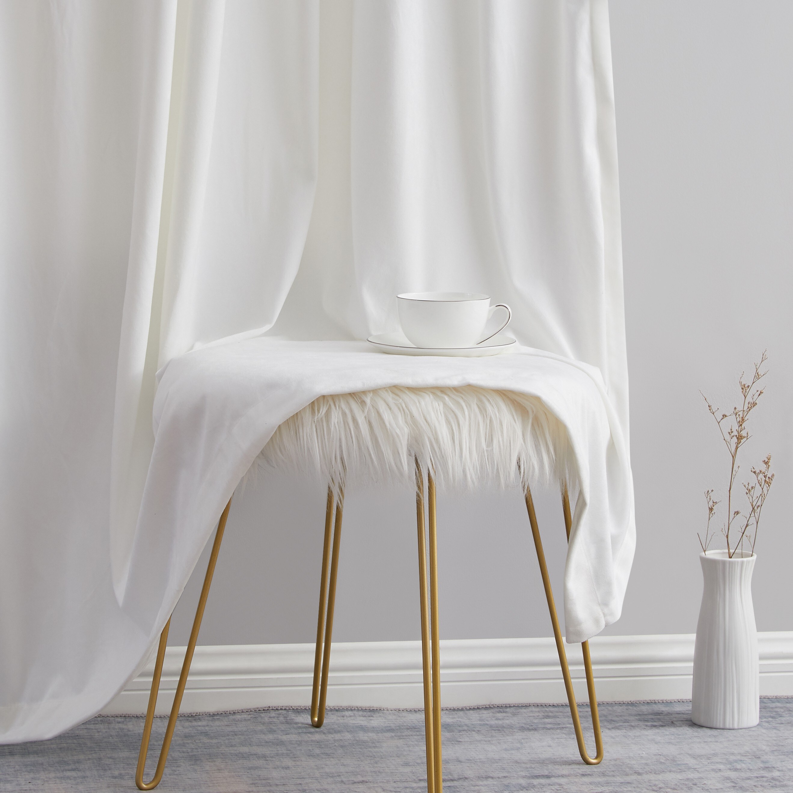 HLC.me LPZ-63WHT curtains - View #5