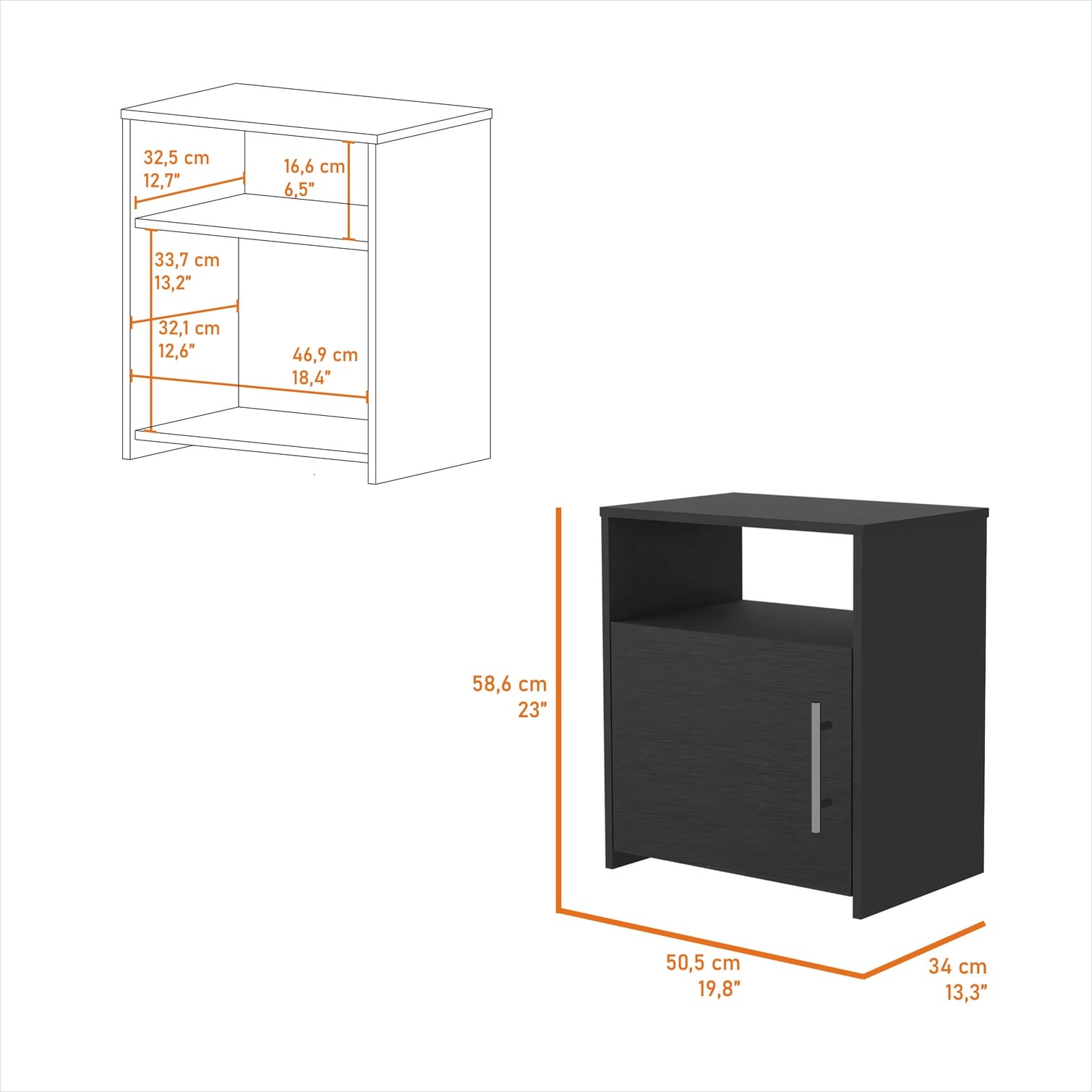 SUNCREAT S91K67QO4IK2 nightstands - View #4