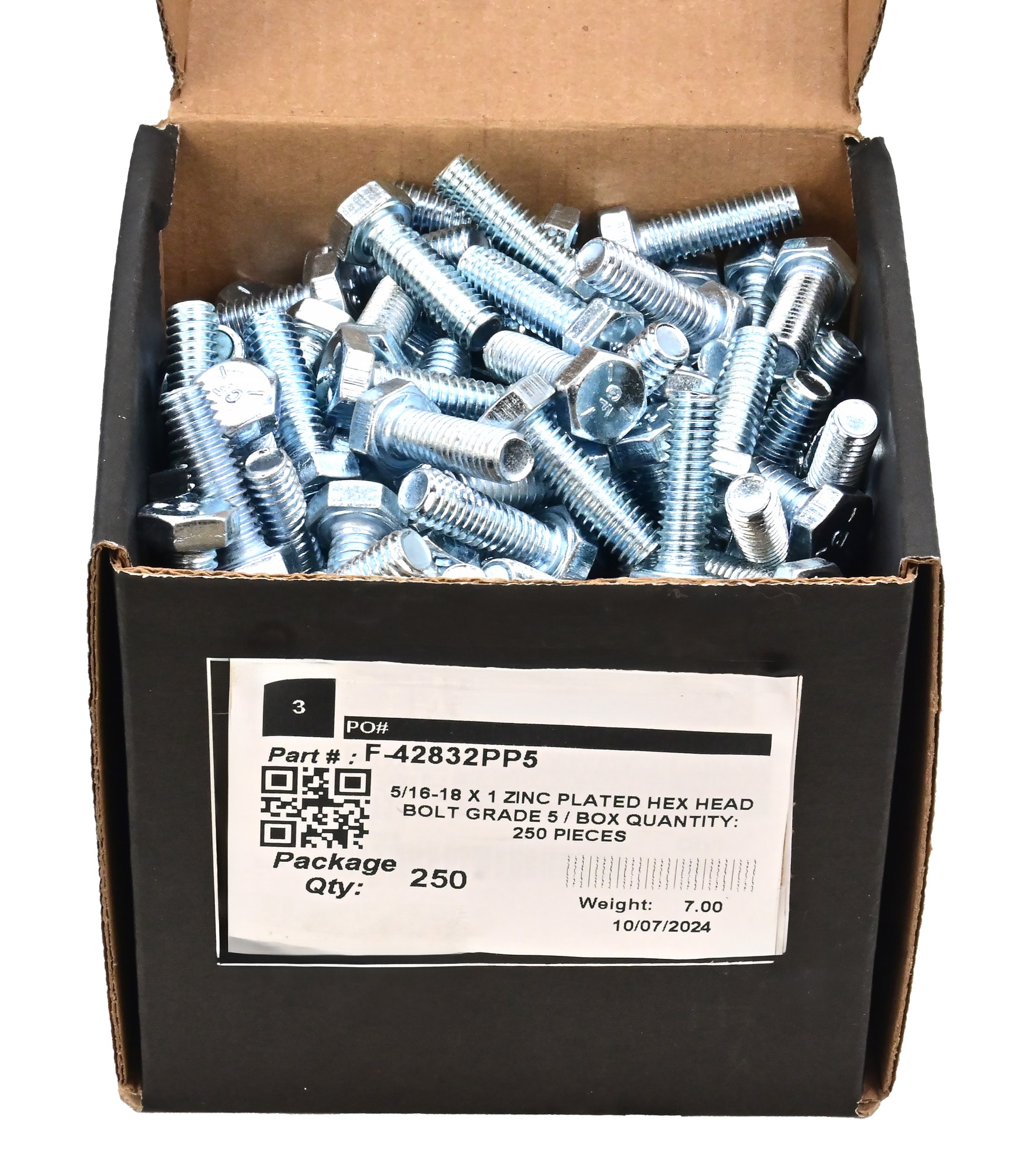 Fasteners Direct F-42832PP5 Metric-Hex-Bolts - View #3