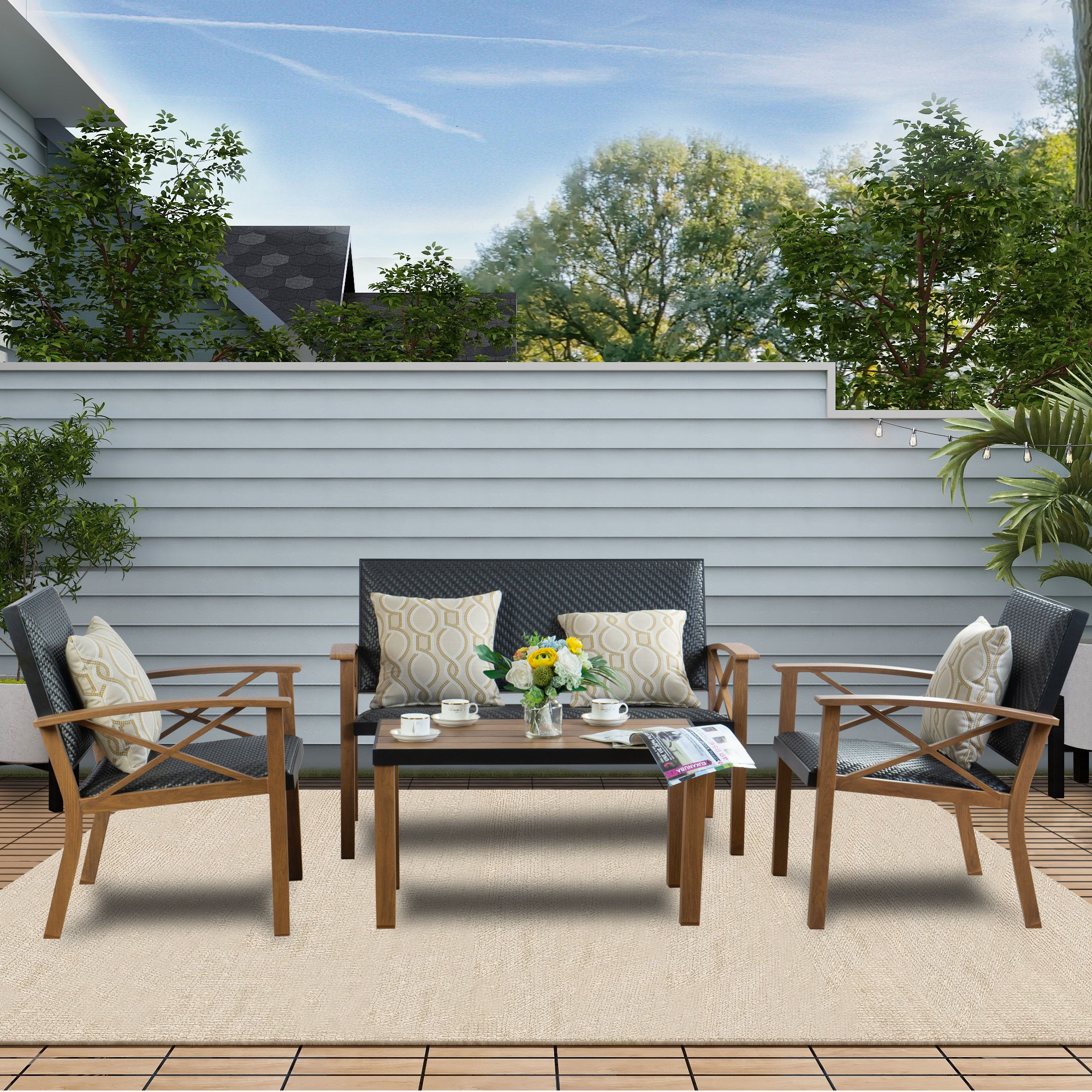 Kozyard KZF609BRW Patio-Conversation-Sets - View #2