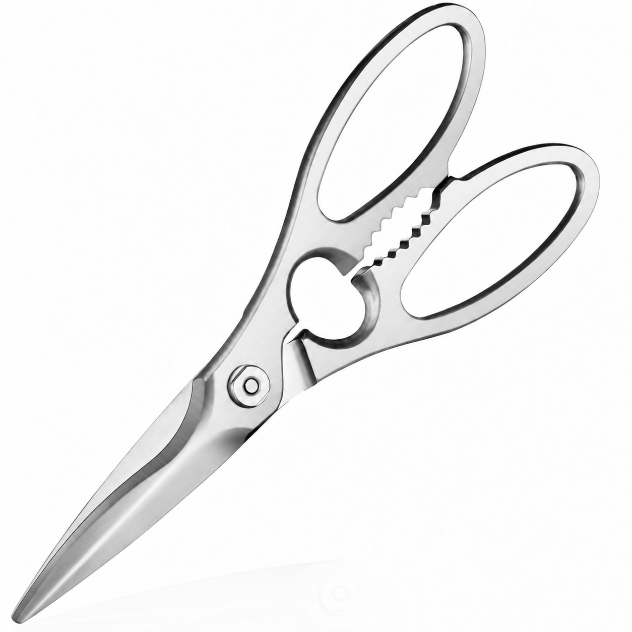 Aoibox  9 in Heavy Duty Micro Serrated Detachable Kitchen Shears with Non Slip Safe Grip for Poultry Meat