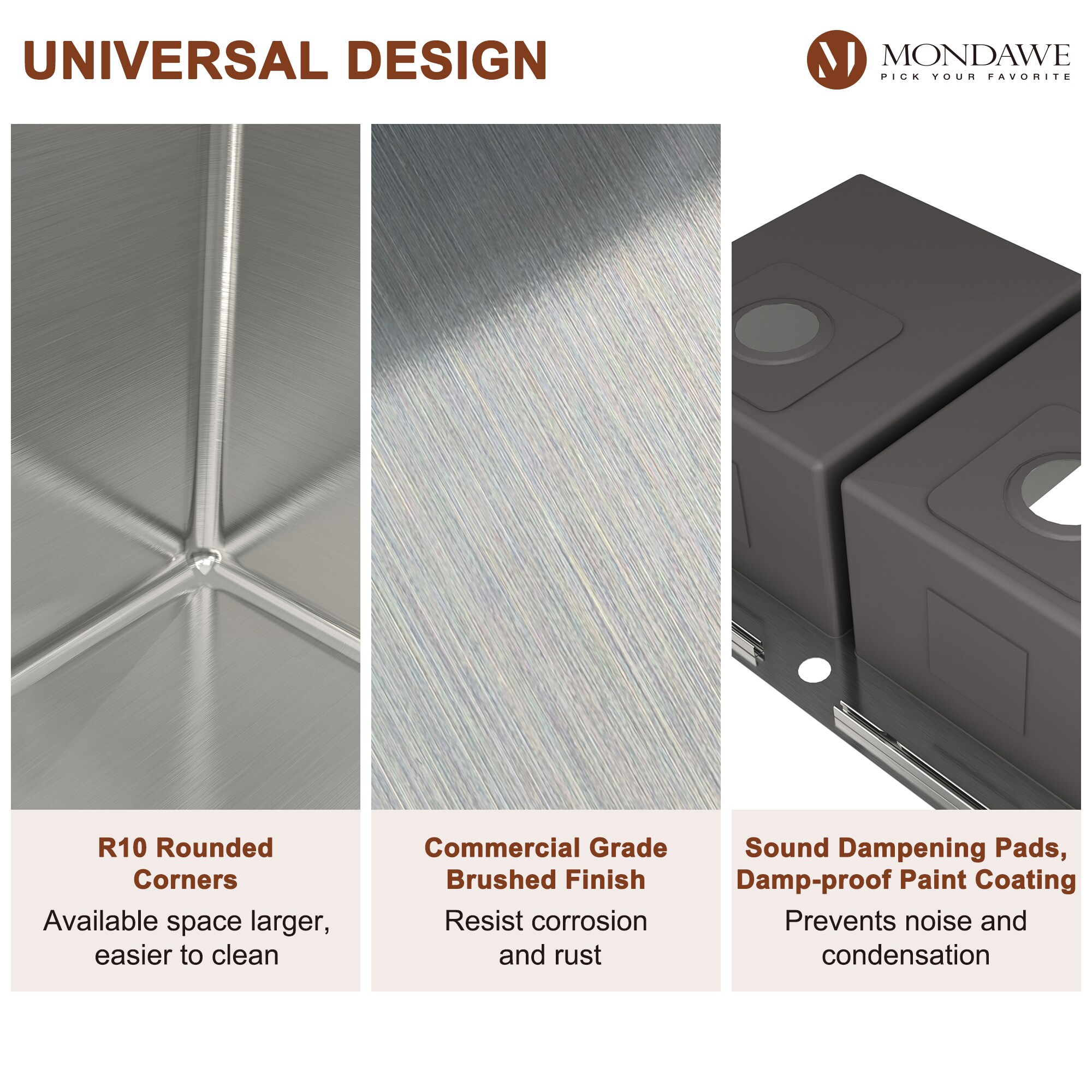 Mondawe MD-W6224 Kitchen-Sinks - View #6