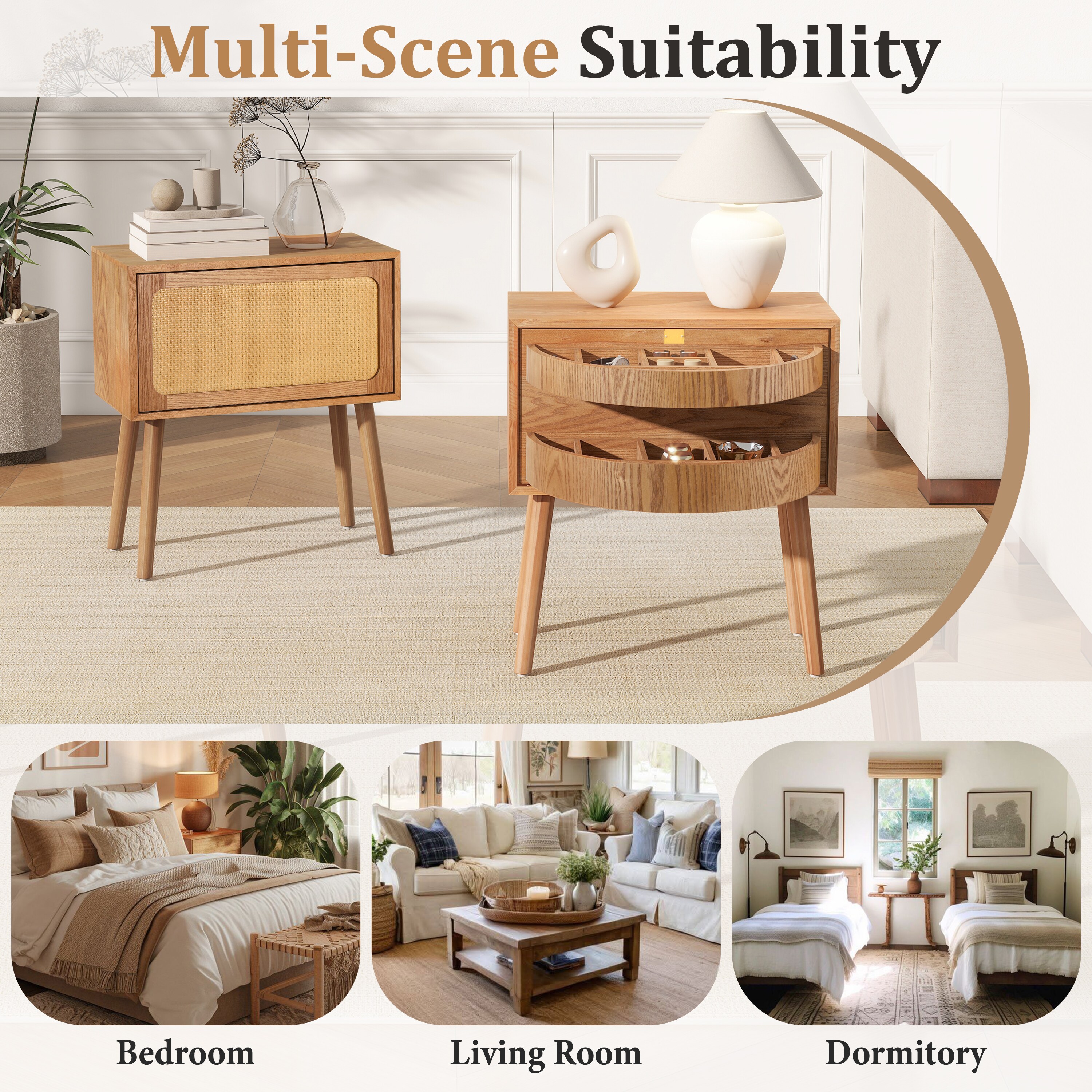 Blisstyle NS891 nightstands - View #6