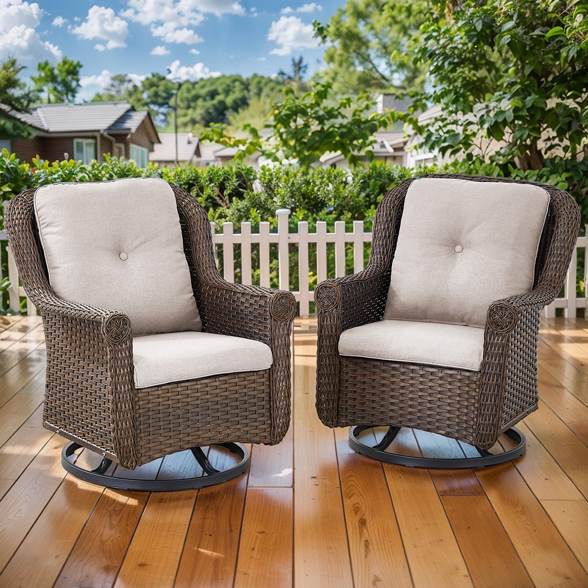 Rilyson FSPBR20-2 Patio-Chairs - View #2