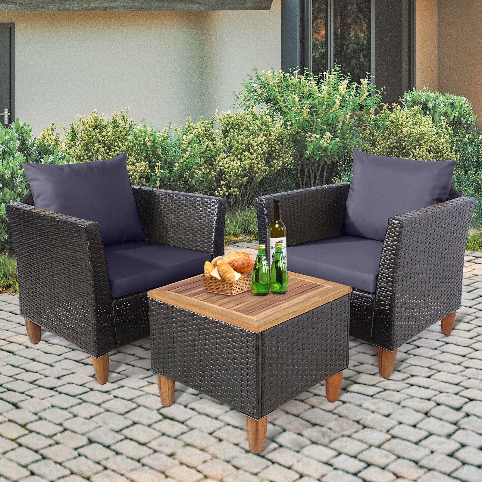 LIVIZA OUG71661GR Patio-Conversation-Sets - View #6