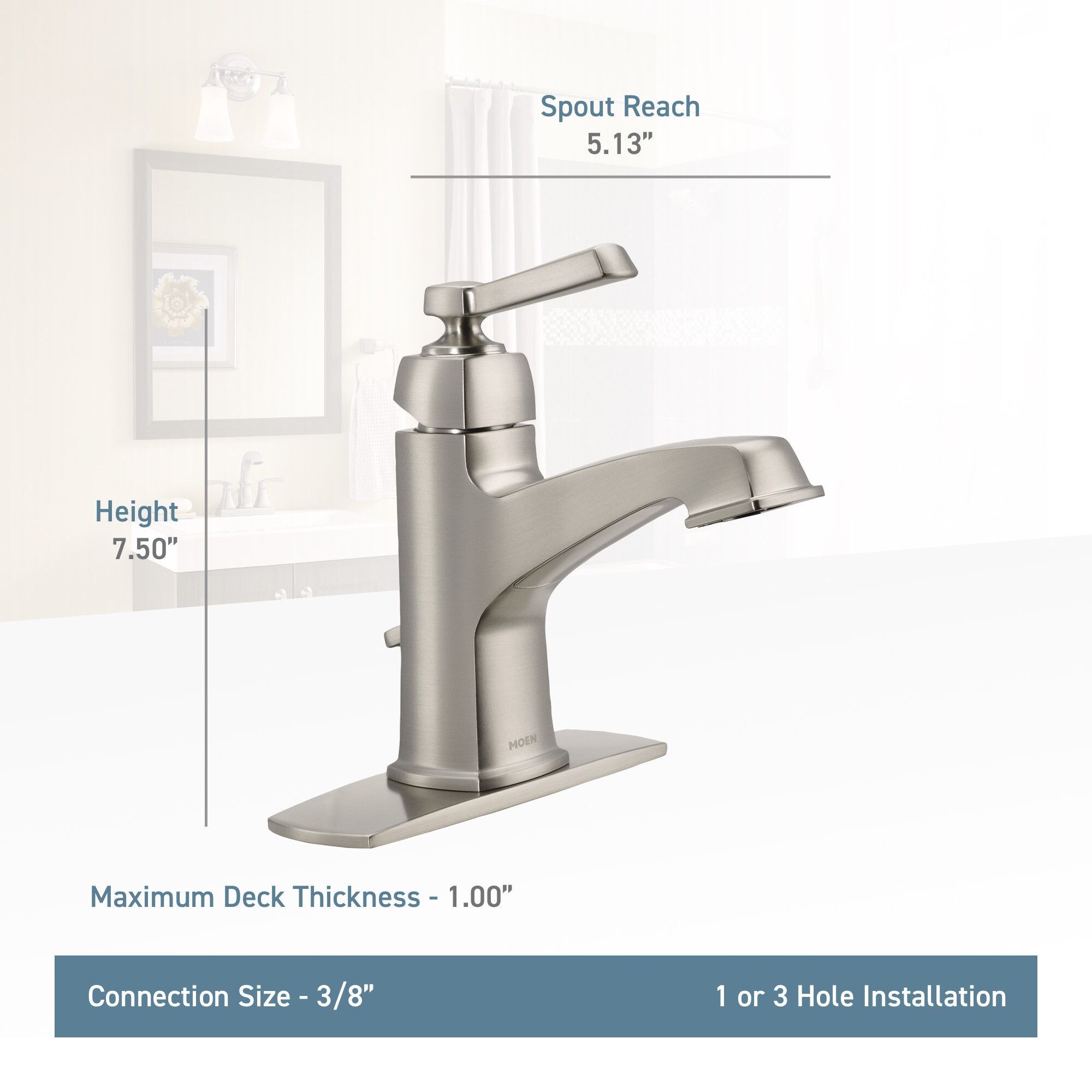 Moen 6200 Lavatory-Faucets - View #3