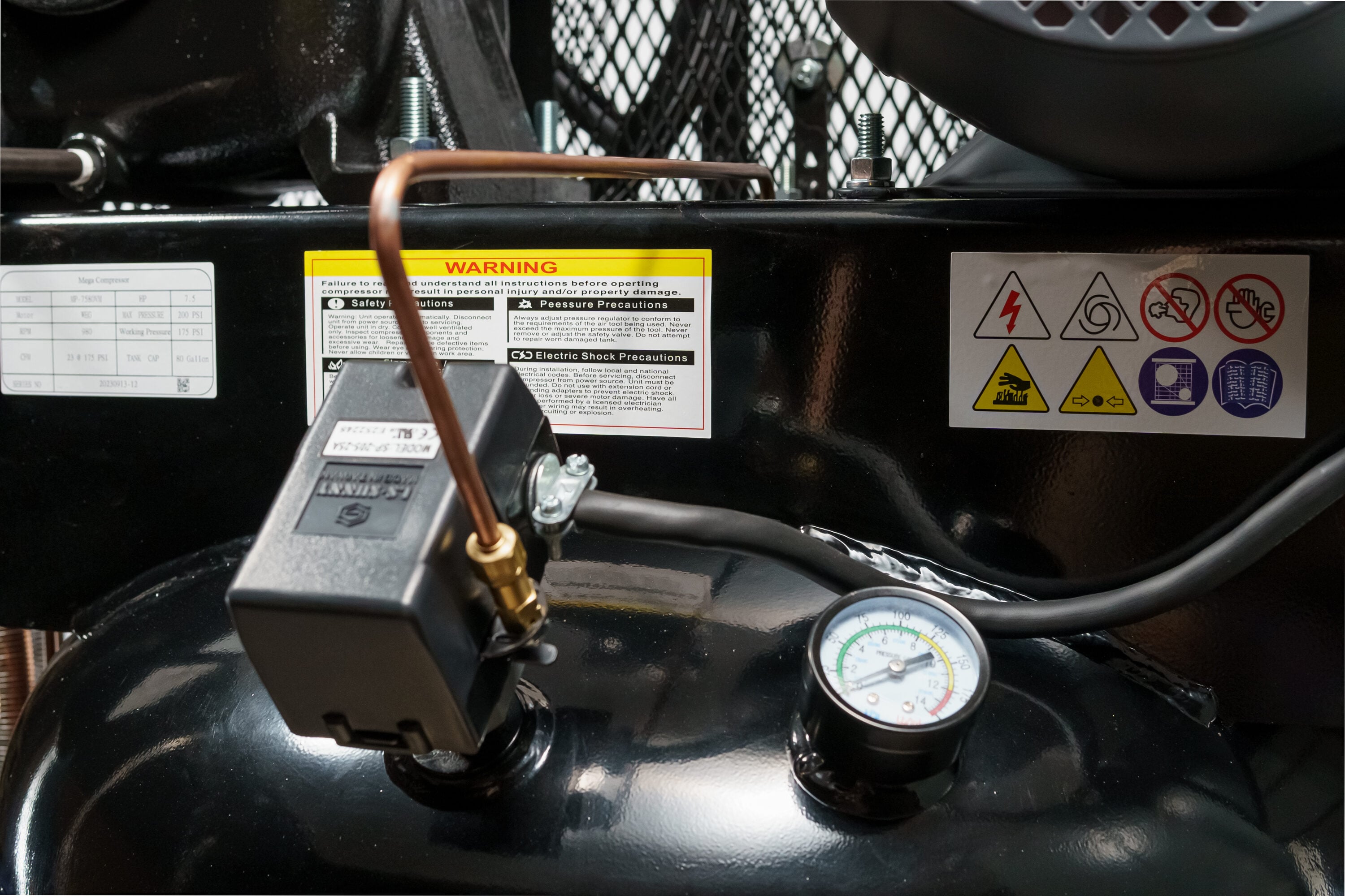 MEGA Compressor MP-7580VM Air-Compressors - View #7