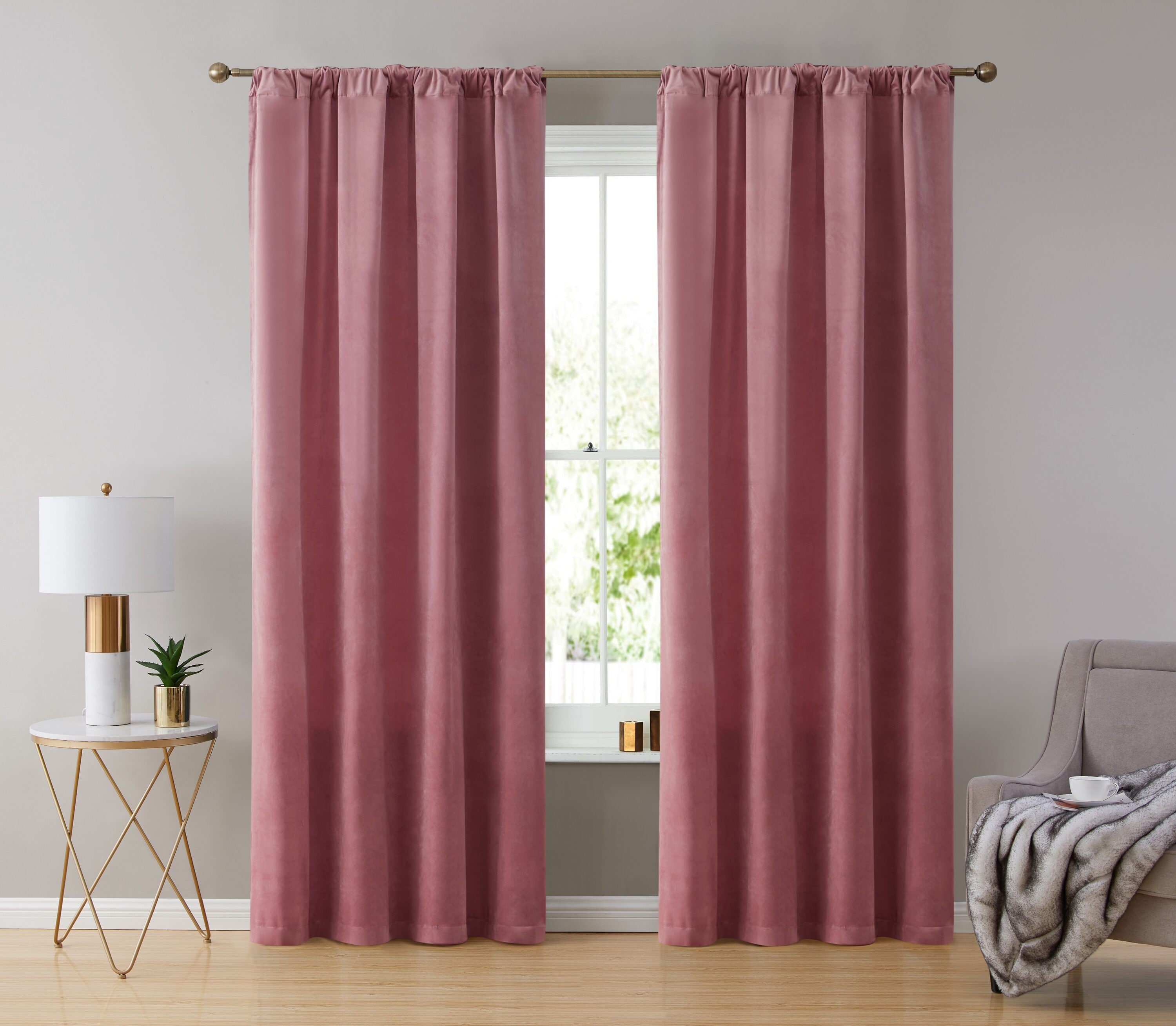 HLC.me LPZ-72BLSH curtains - View #2