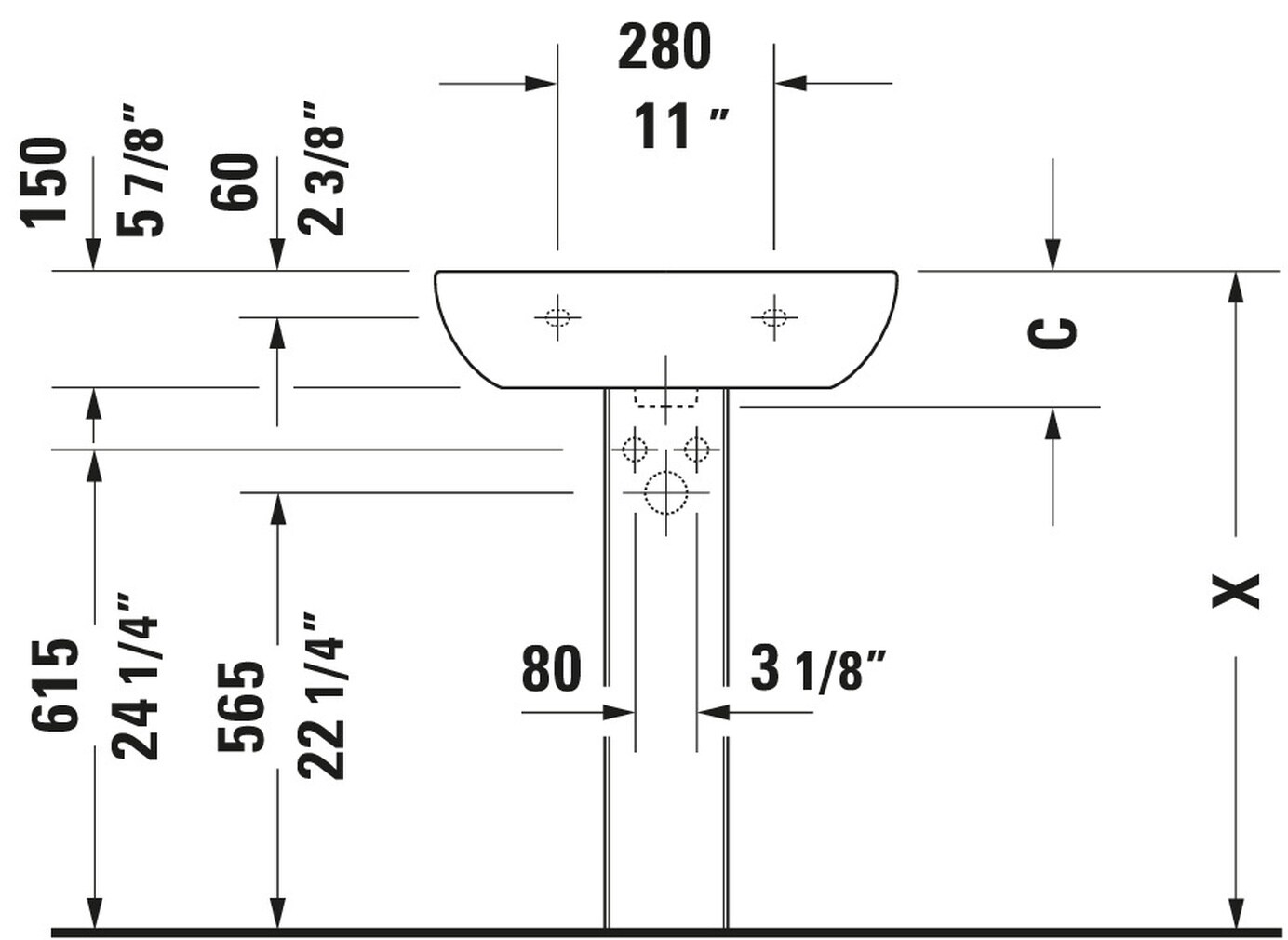 Duravit 23106000002 Bath-Sink - View #14