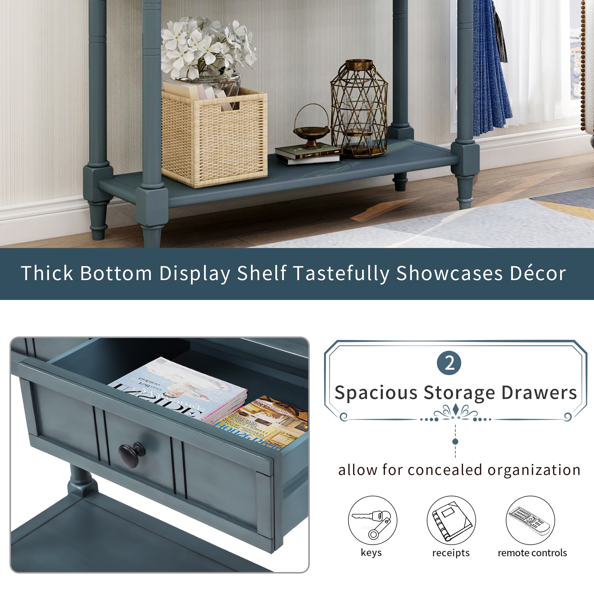 Qualler TRFU1267M Console-Sofa-Tables - View #6
