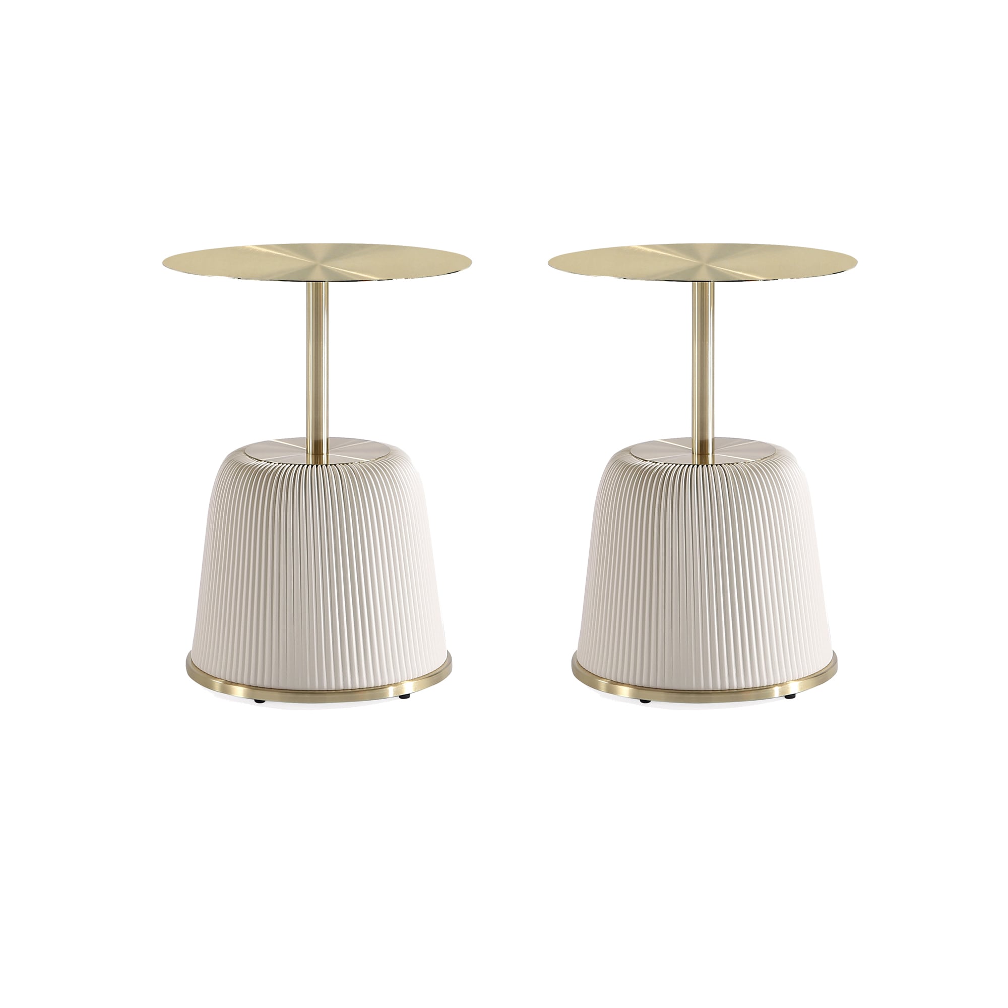 Manhattan Comfort 2-ET004-CR End-Tables - View #2