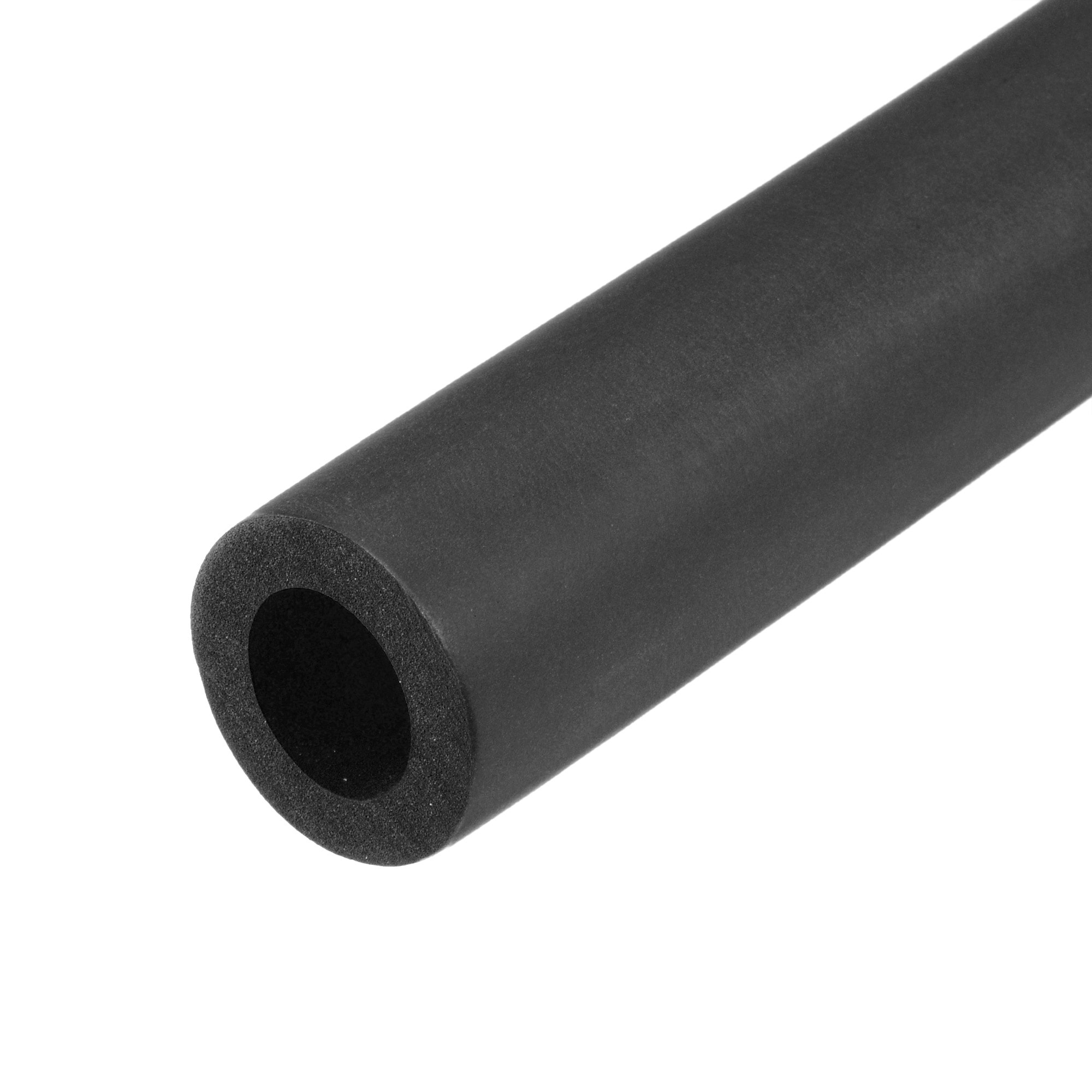 Unique Bargains Foam Tubing for Handle Grip Support Pipe Insulation 18mm ID 30mm OD 1m Length Black