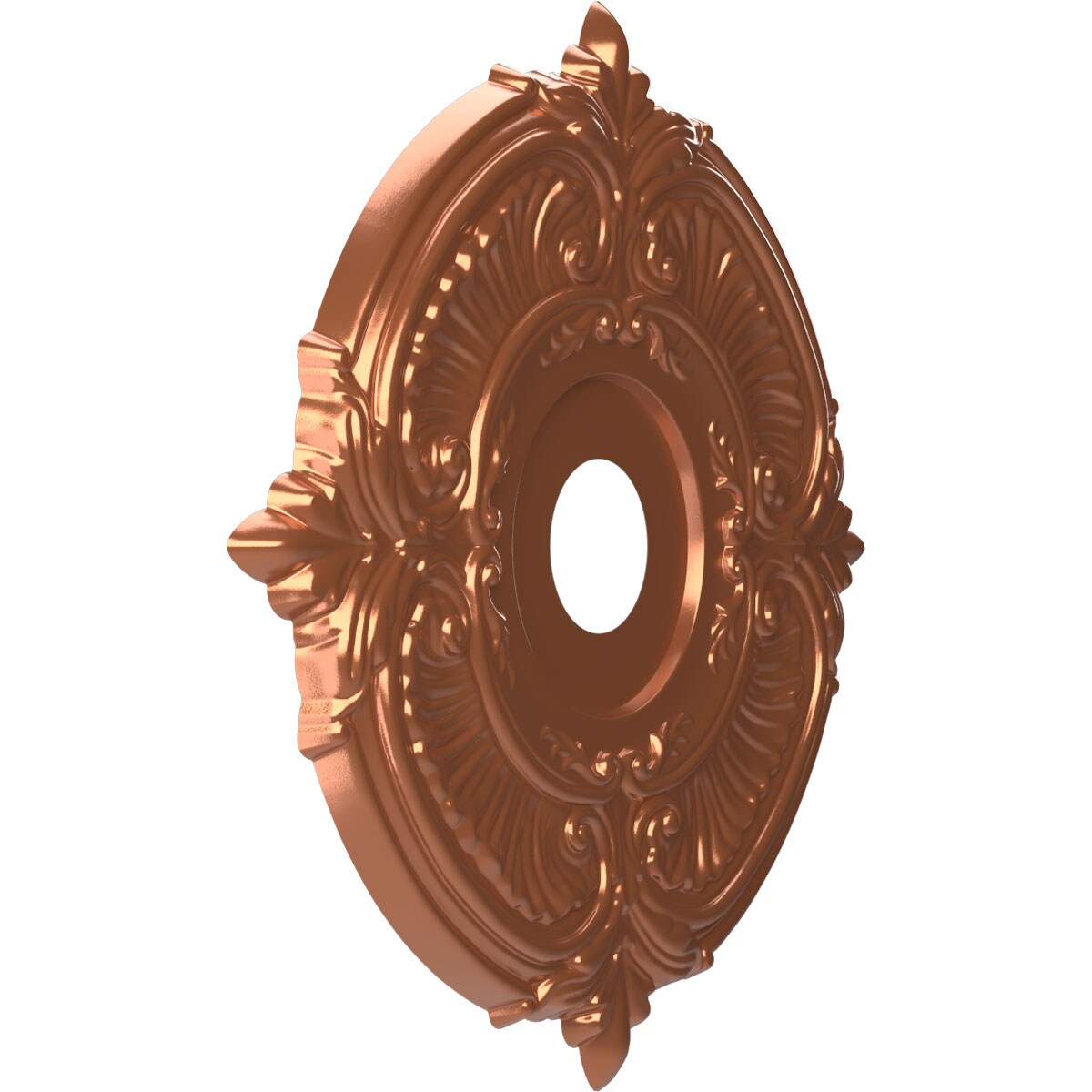 Ekena Millwork CMP19ATBCO Ceiling-Medallions - View #2