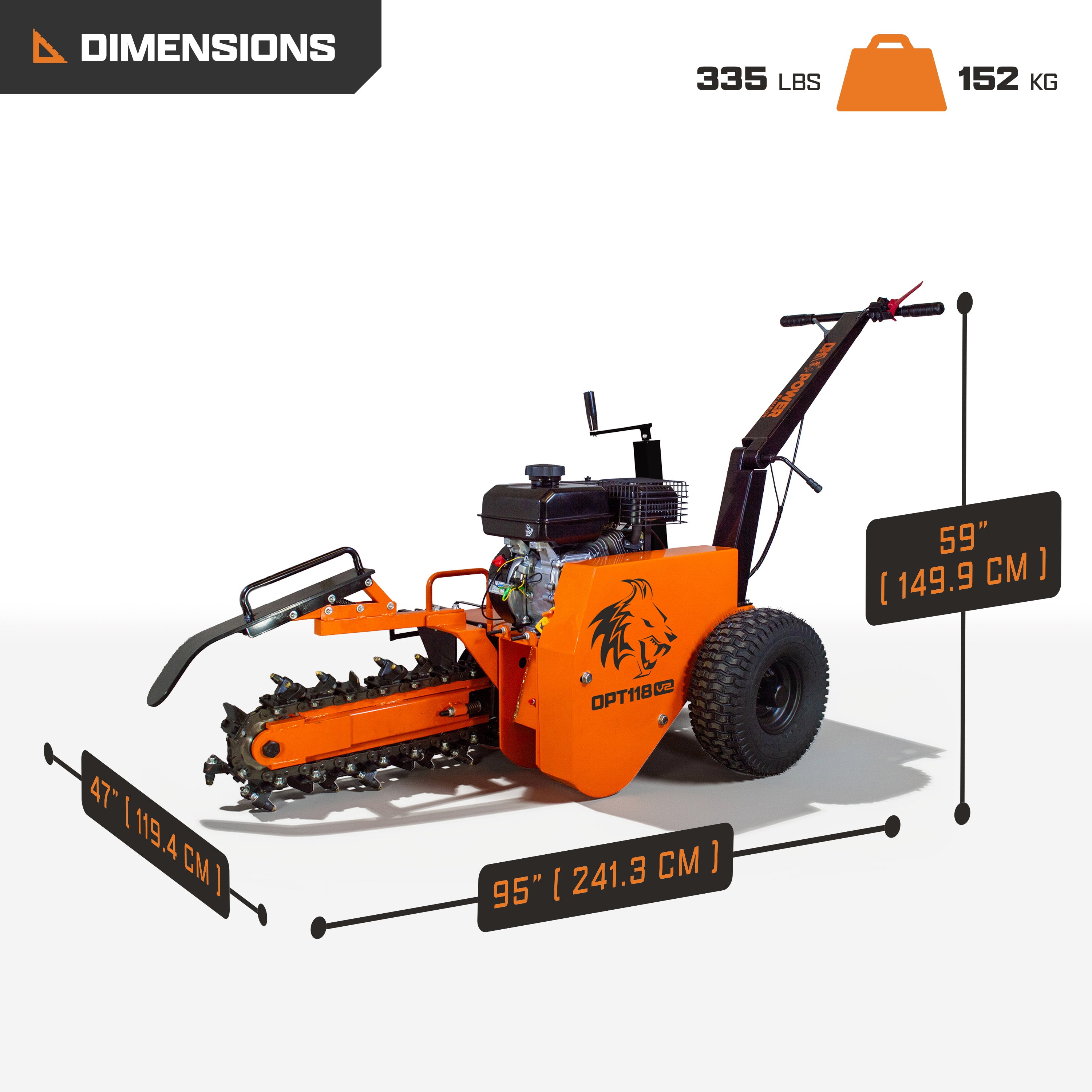 DK2 OPT118-V2 Commercial-Trenchers - View #3