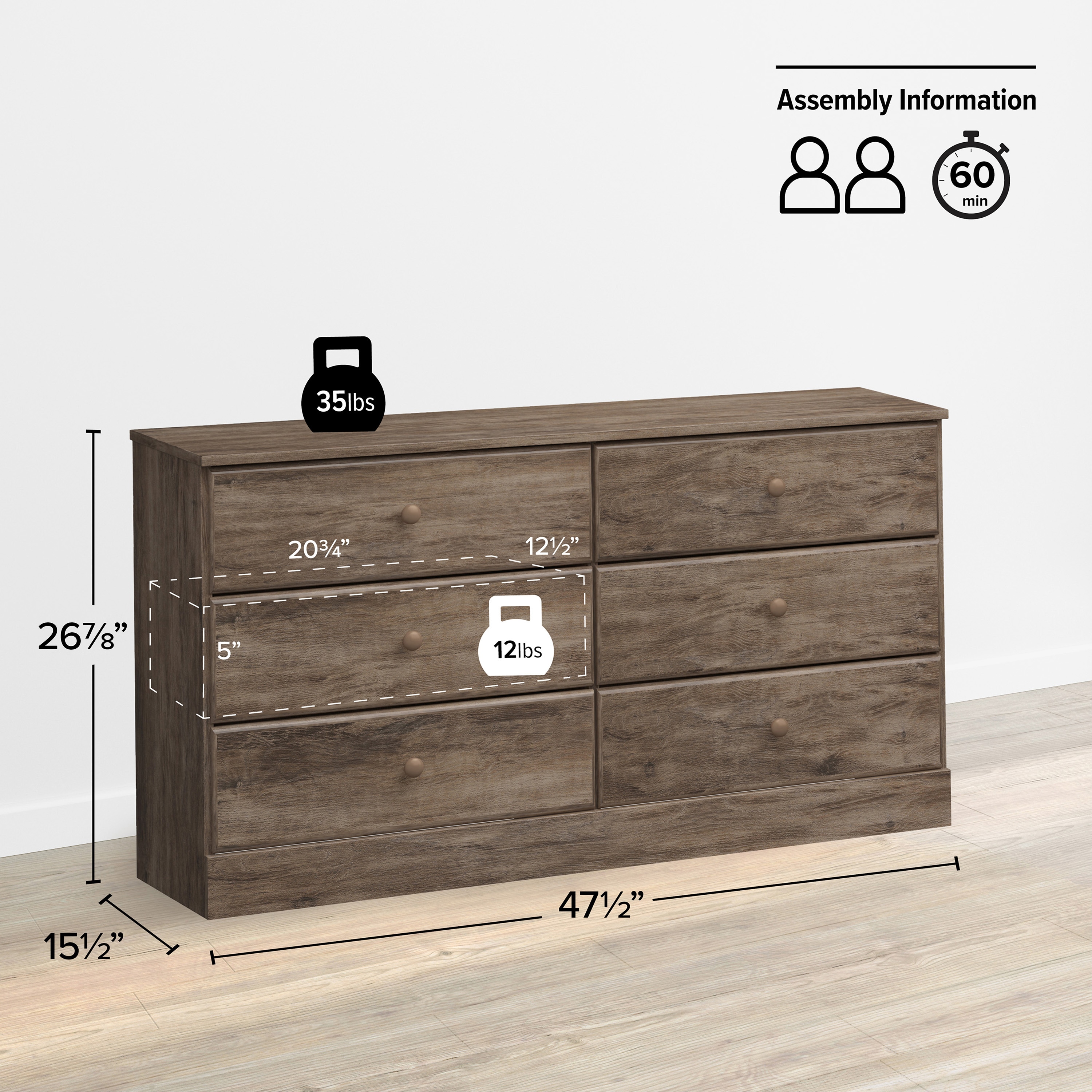 Prepac DDBR-0402-1 dressers - View #3
