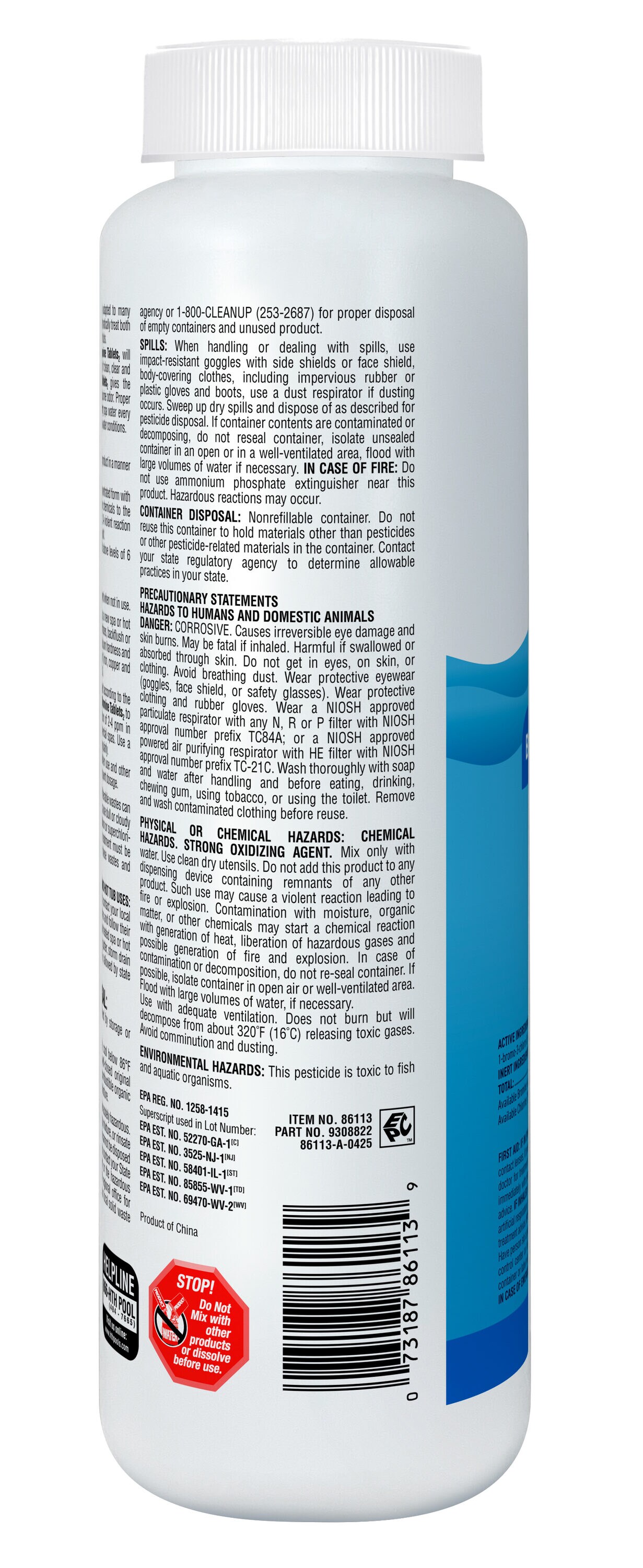 HTH 86113 Spa-Chemicals - View #2