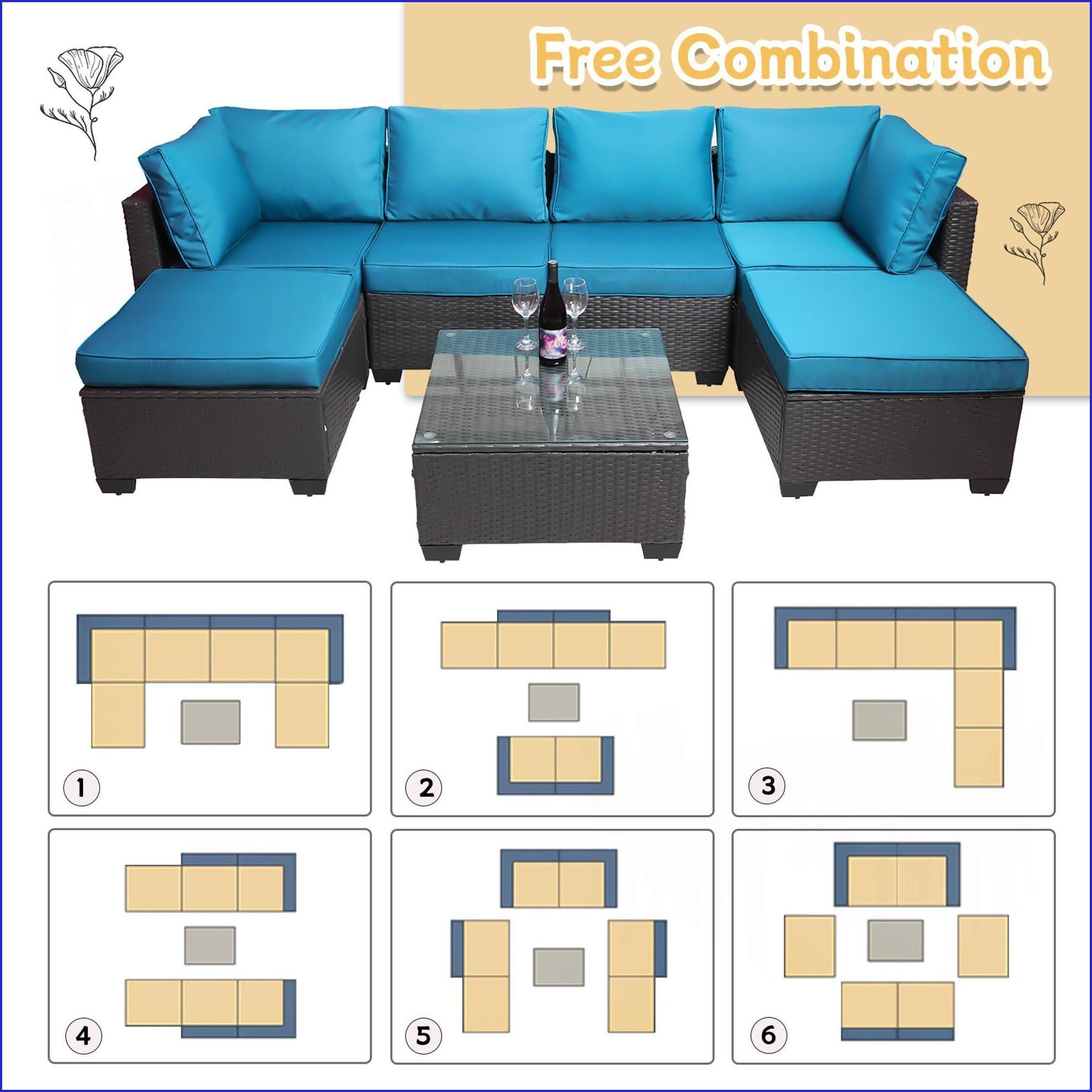Watnature YAGMOLF6WUHJ Patio-Furniture-Cushions - View #8