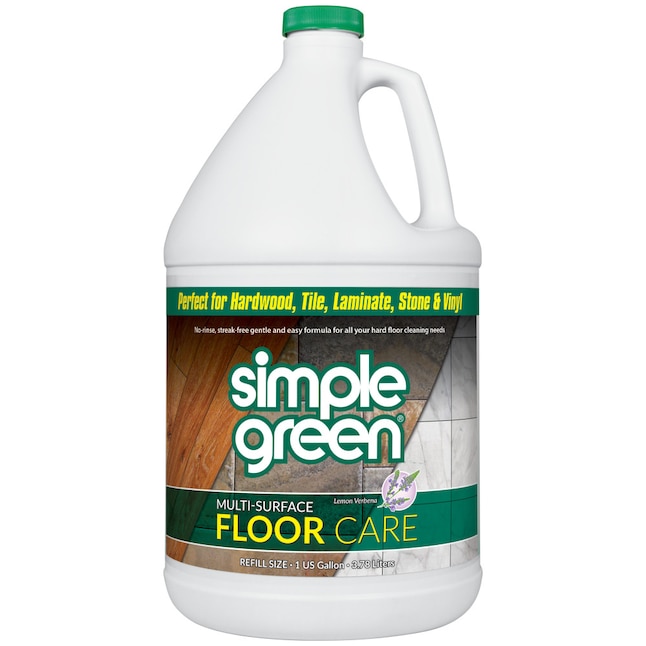 Simple Green Multi Surface Floor Care 1 Gallon Lemon Verbena Liquid Cleaner In The Cleaners Department At Lowes Com