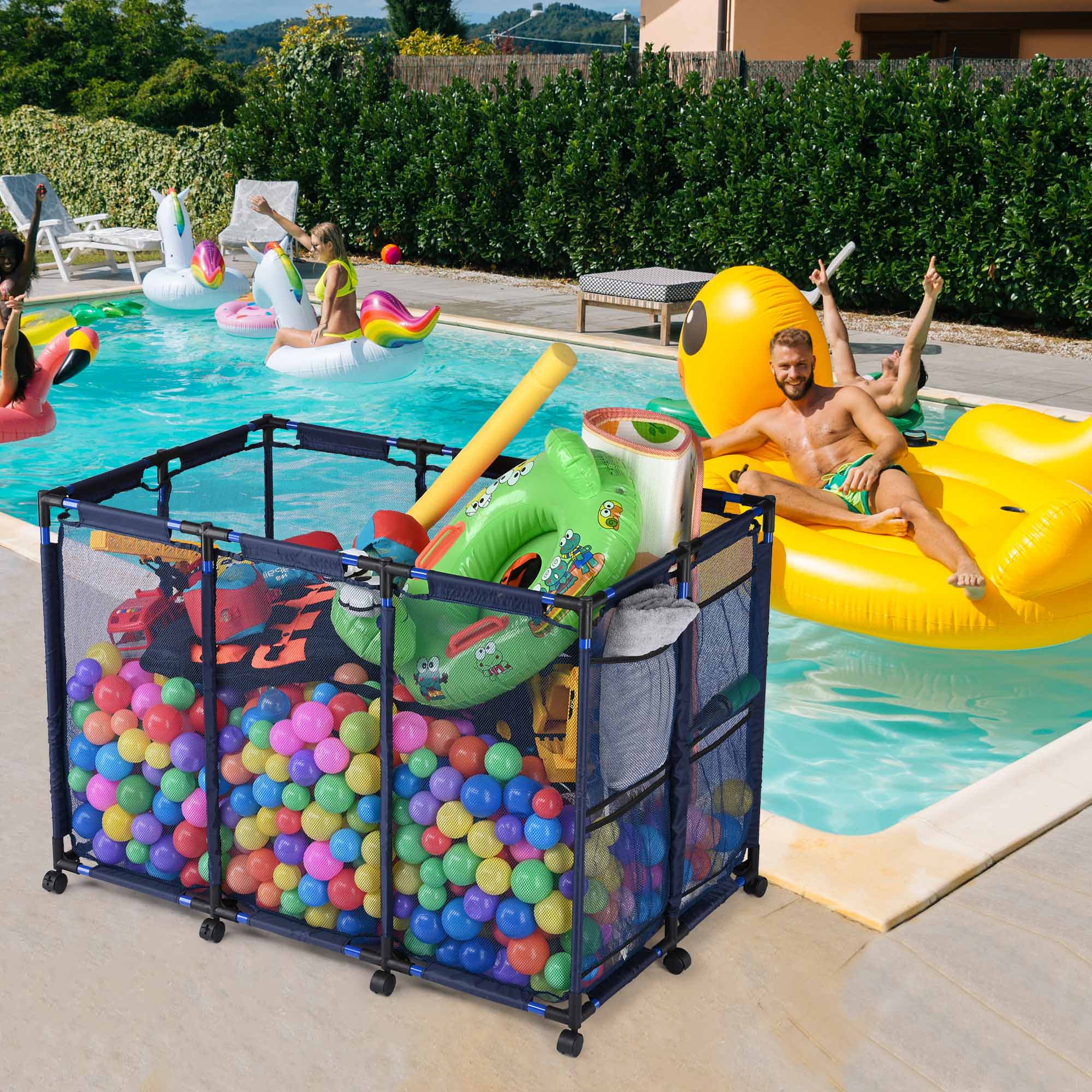Yescom 06PSB003-4730-03-LO Pool-Organization-Storage - View #6
