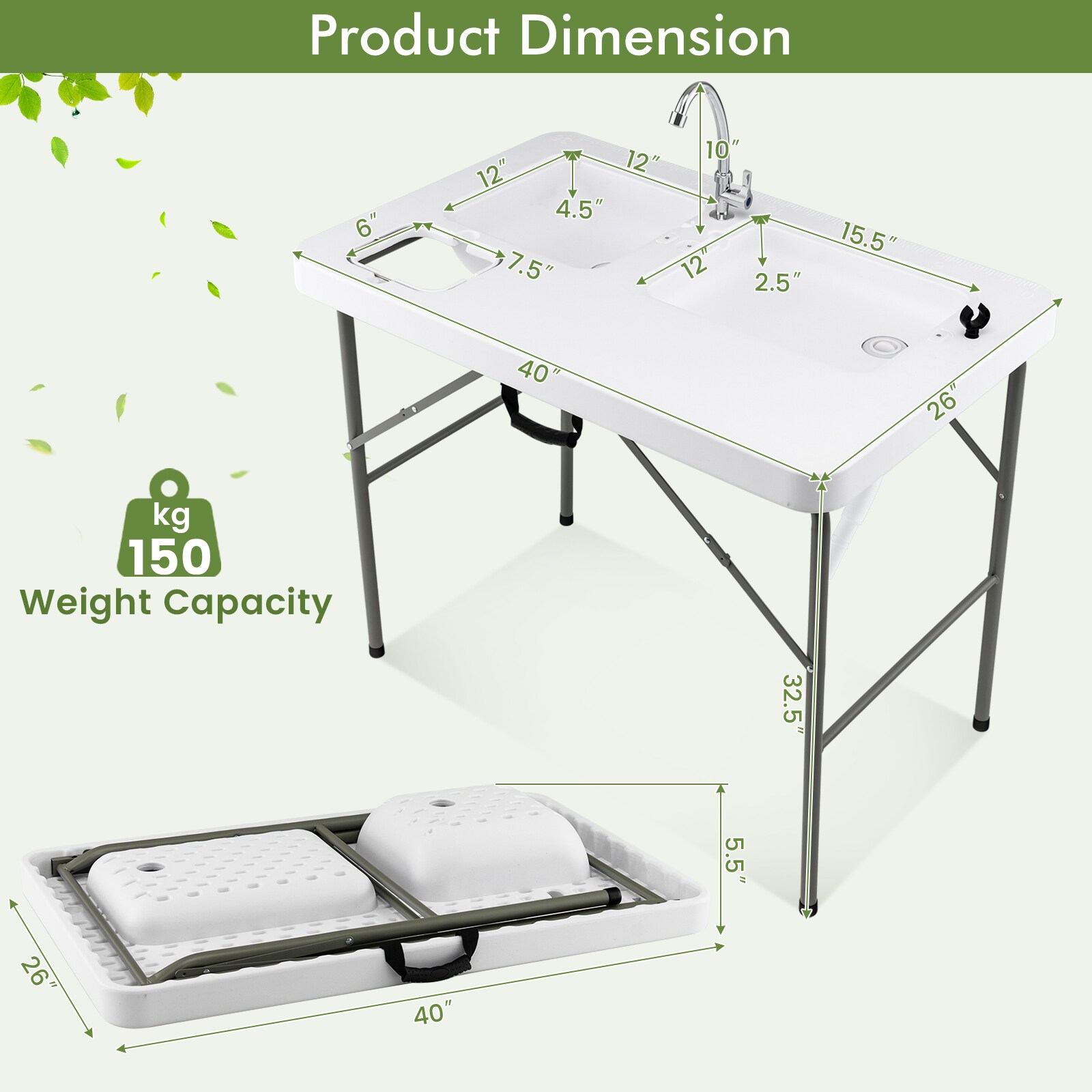 Slickblue D-CO-HW83701PN Portable-Sinks - Thumbnail View #5