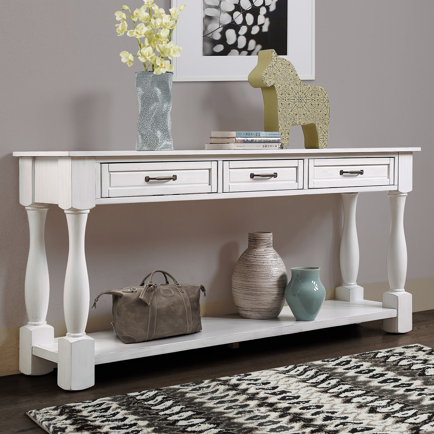 SINOFURN SYA020145GN Console-Sofa-Tables - View #12