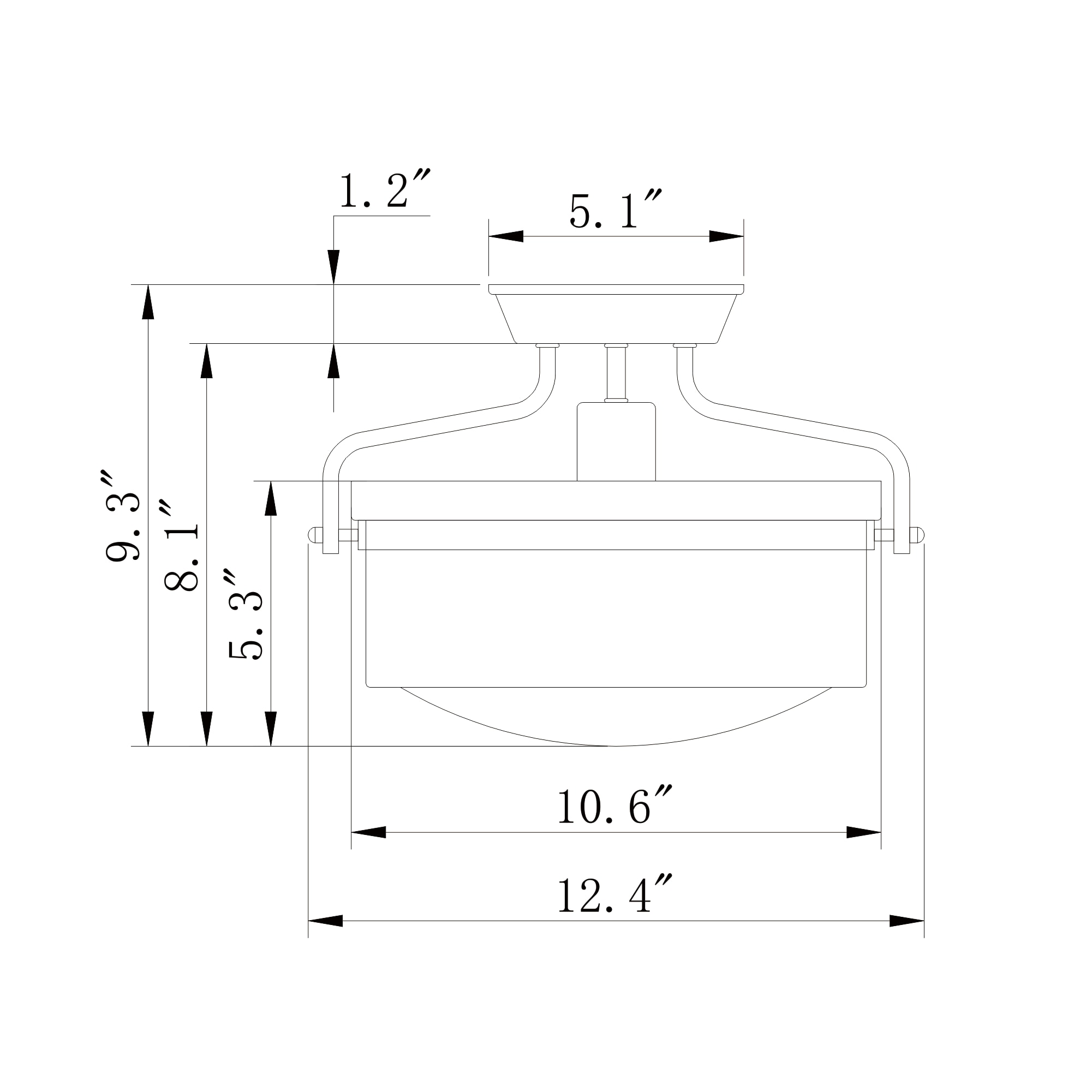 Home Accessories Inc CM018/1 Pendant-Lights - View #3