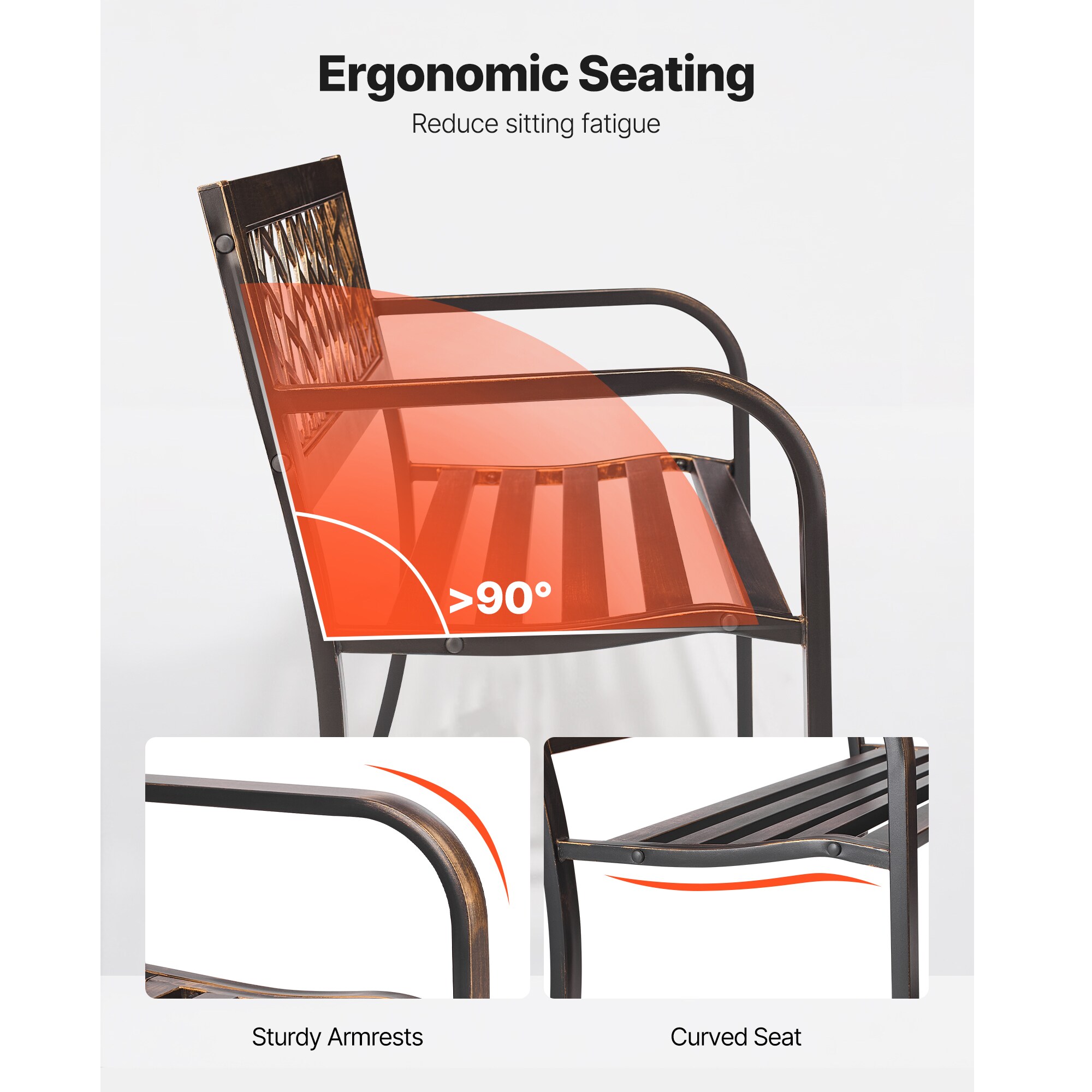 VEVOR SCGYZYJSGTSW08327V0 Commercial-Benches - View #5