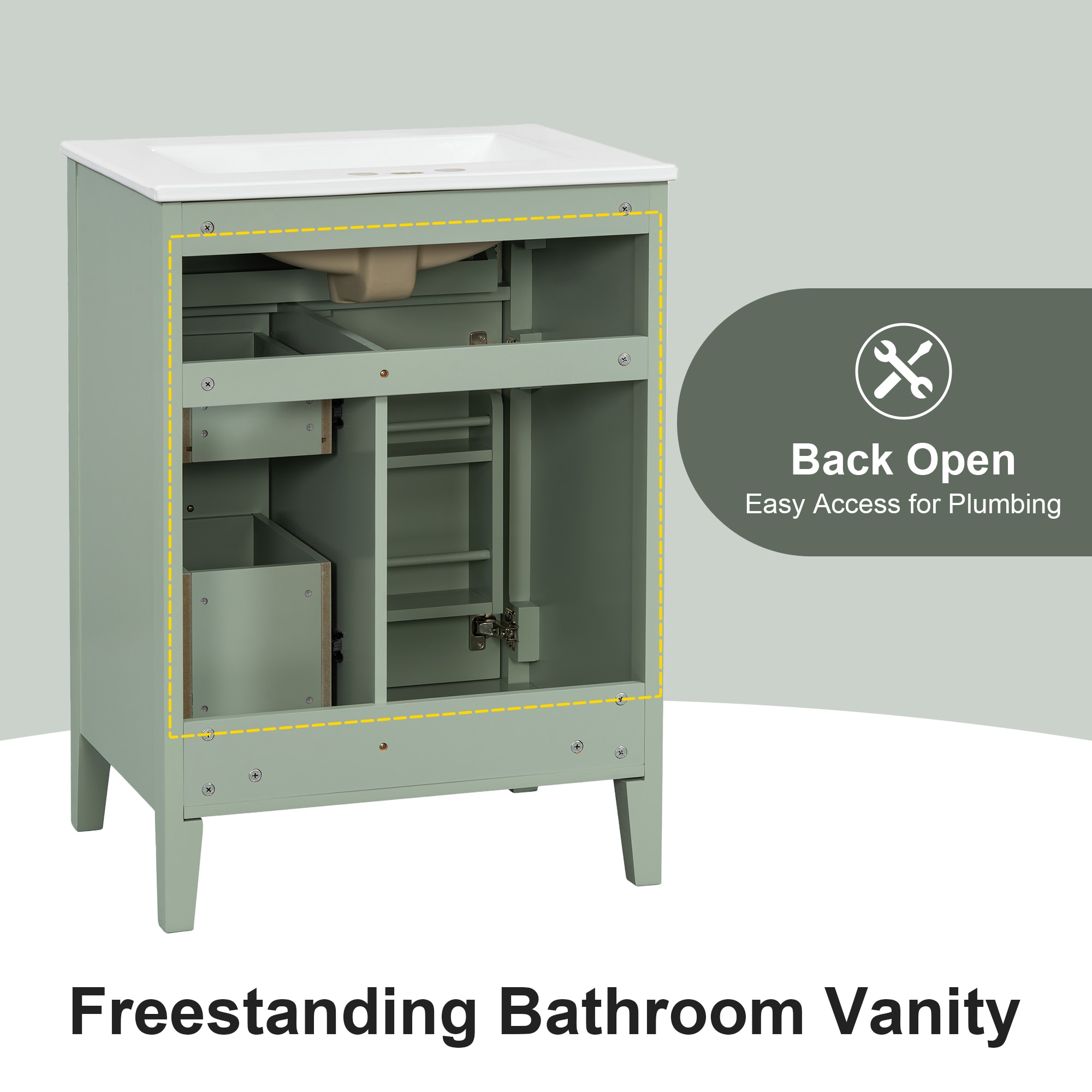 AAZJ 710-N710P324096B Bath-Vanity-Combo - View #15