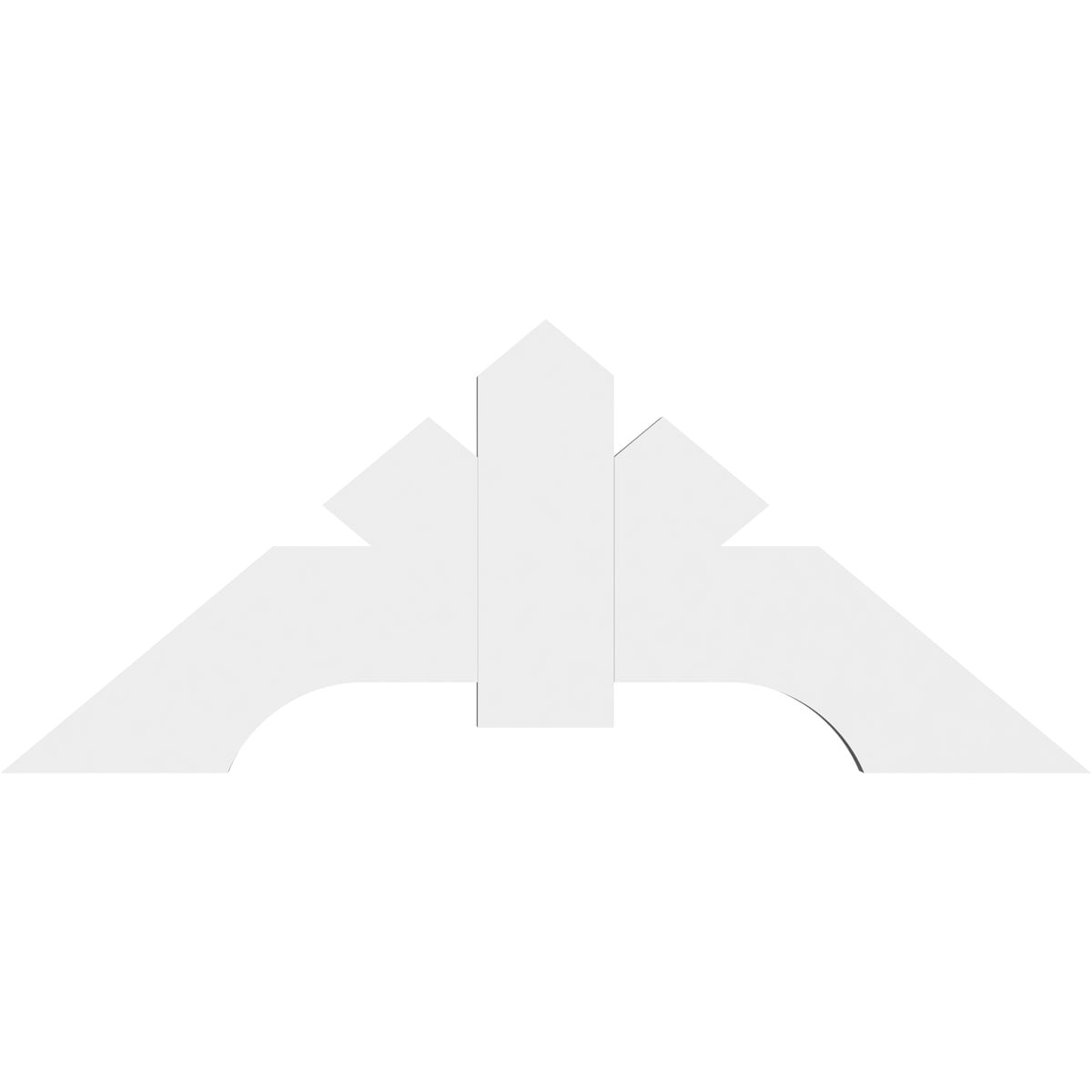 Ekena Millwork GBP048X20X0206VAN00 Exterior-Brackets-Braces - View #2